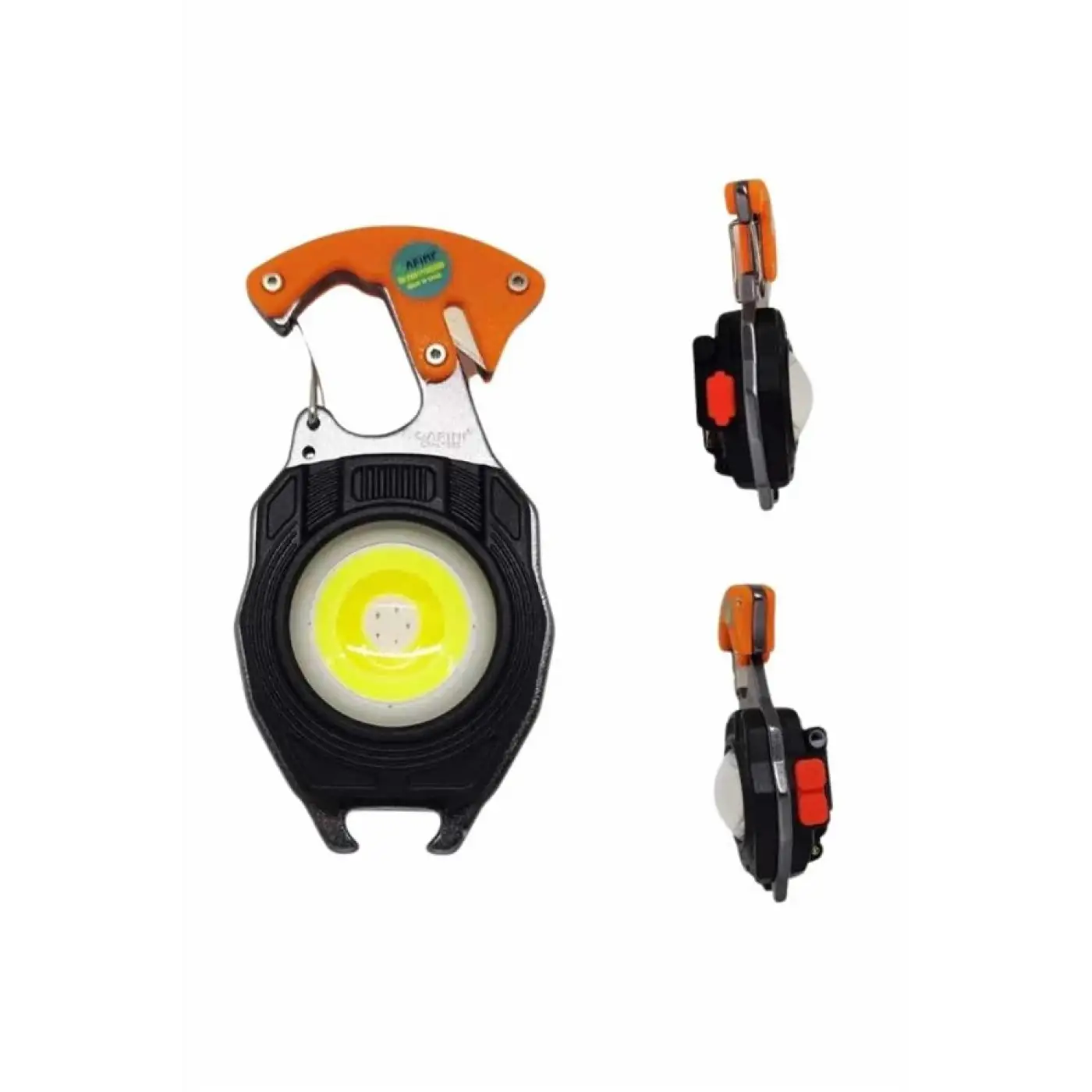 7 Modlu Mini Led Lamba Anahtarlık USB Şarjlı Kamp İçin Taşınabilir