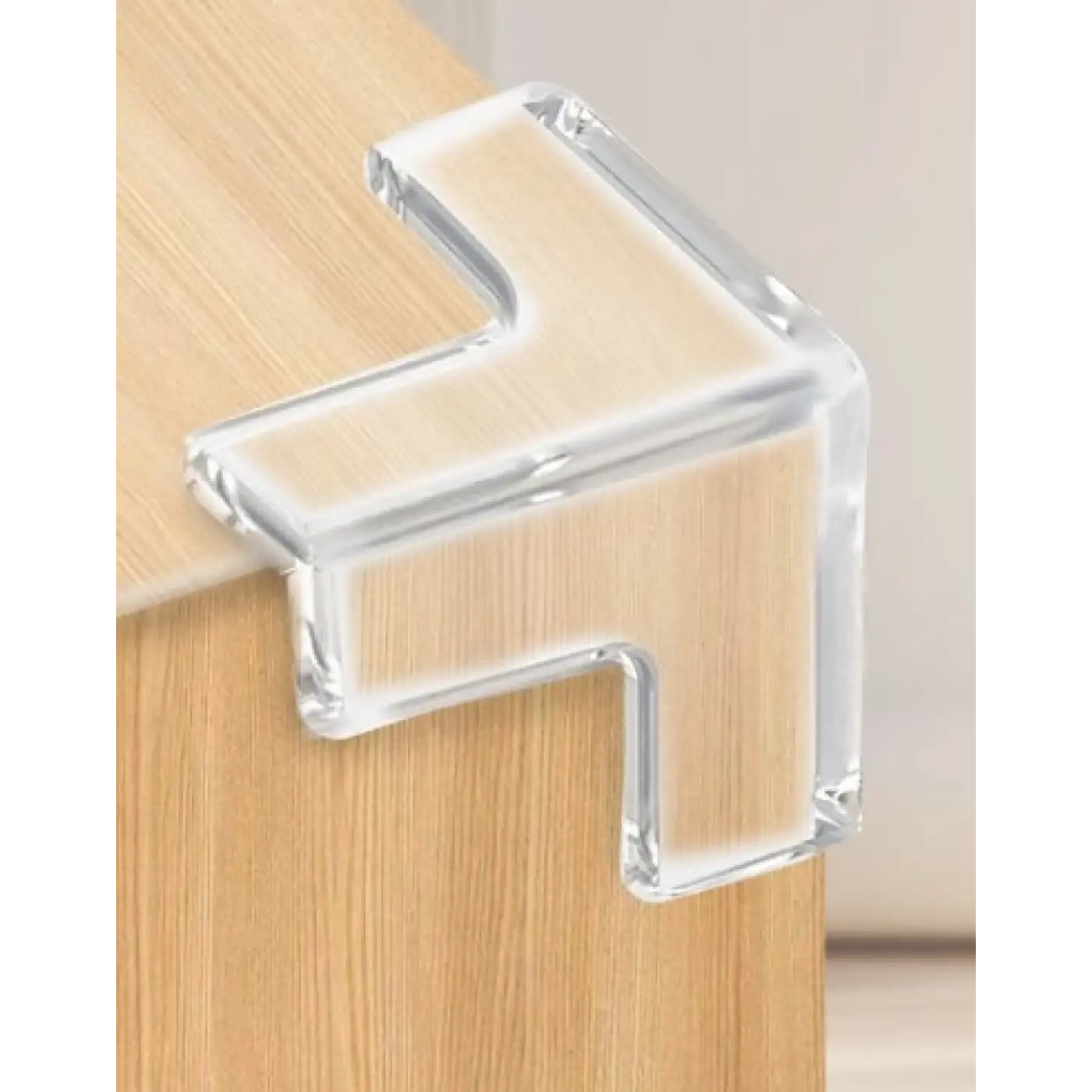 8li Set Silikon Şeffaf Masa Kenarı Koruma Atı