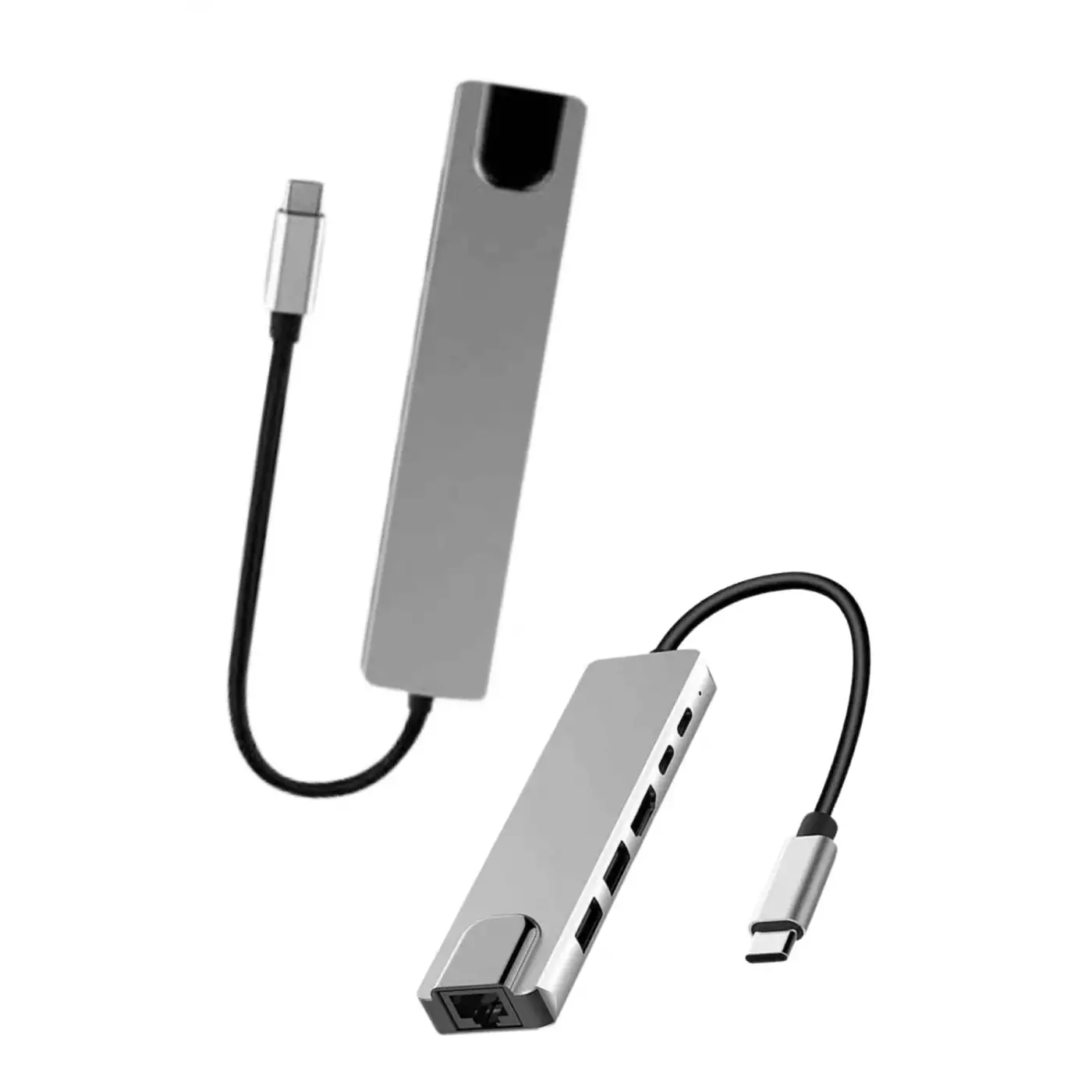 8 Port Çoklayıcı Macbook Ile Uyumlu Çoğaltıcı Type-C dönüştürücü TF SD kart