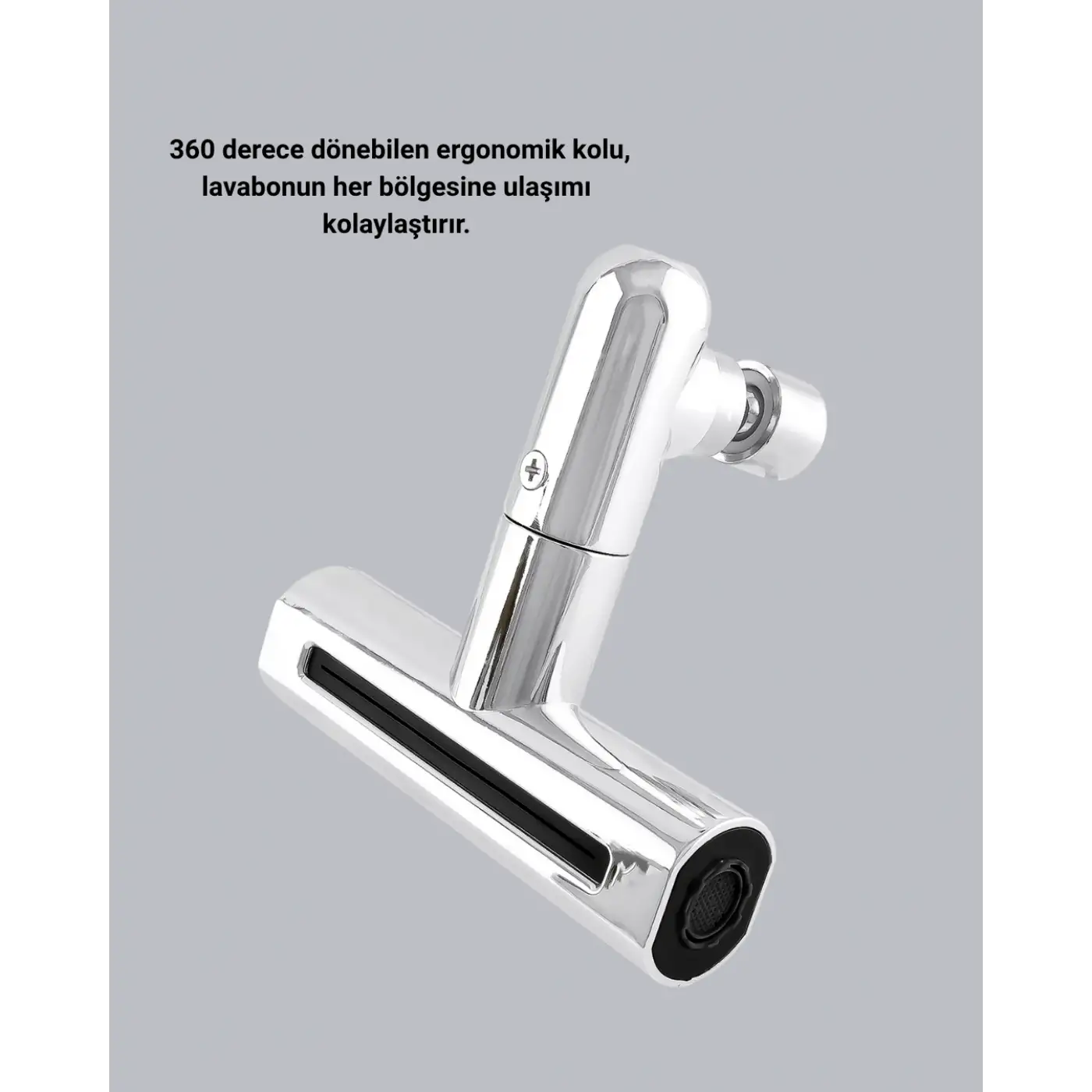 ABS Pirinç Alaşımlı Musluk Başlığı 4 Modlu 360° Dönebilen ve Ekonomik