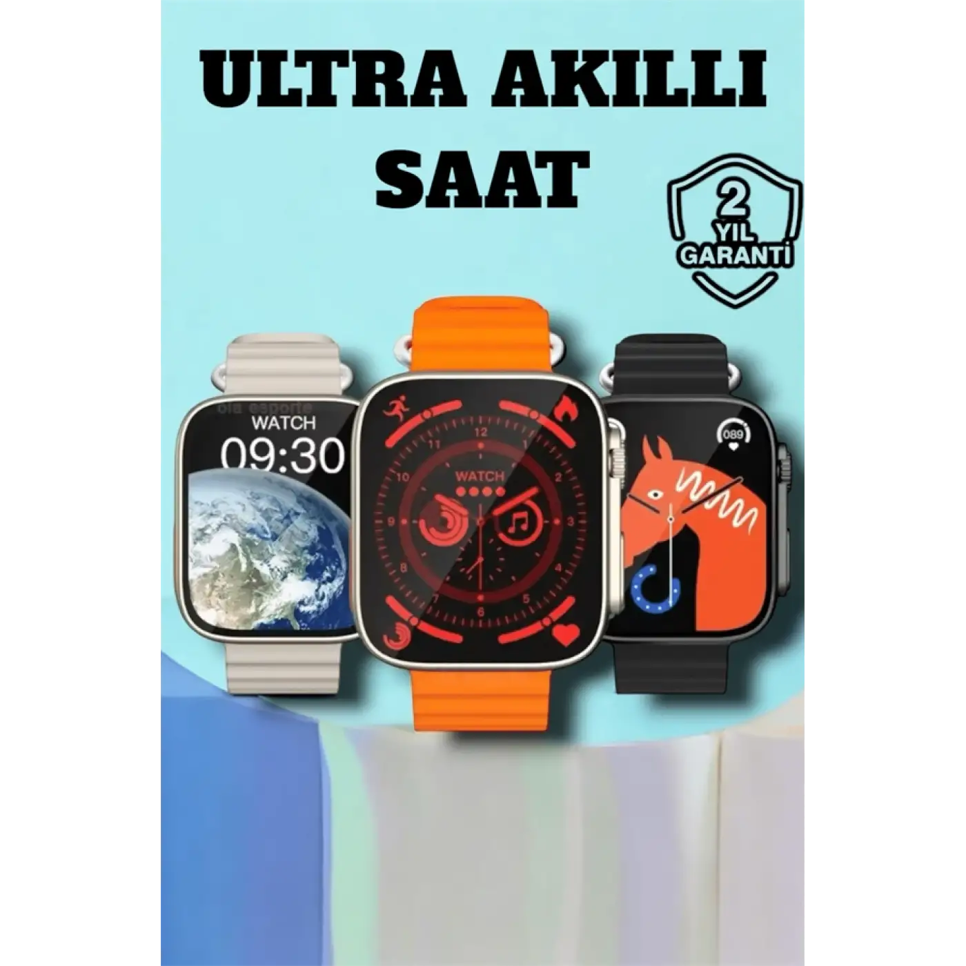 Adımsayar, Uyku Takibi ve Spor Kalori Hesaplama Akıllı Saat