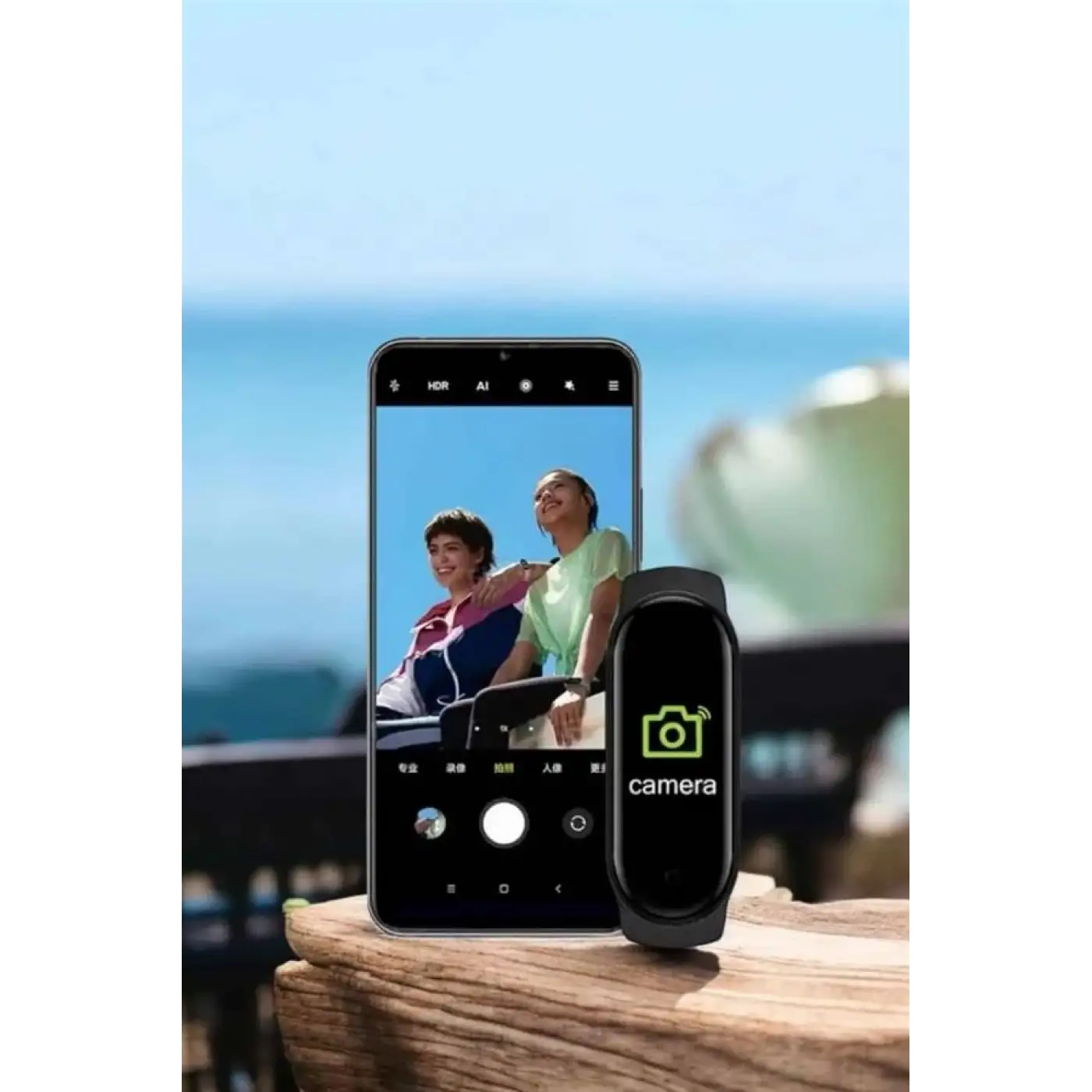 Akıllı Bileklik Su Geçirmez Bileklik, Uzun Pil Ömrü ve Hızlı Şarj Özelliği