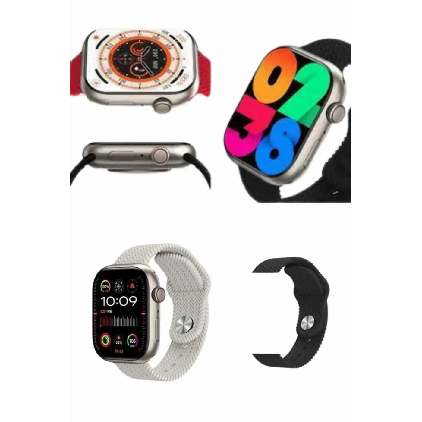 Akıllı Kol Saat Amoled Ekran Android ve İOS Uyumlu Arama Konuşma