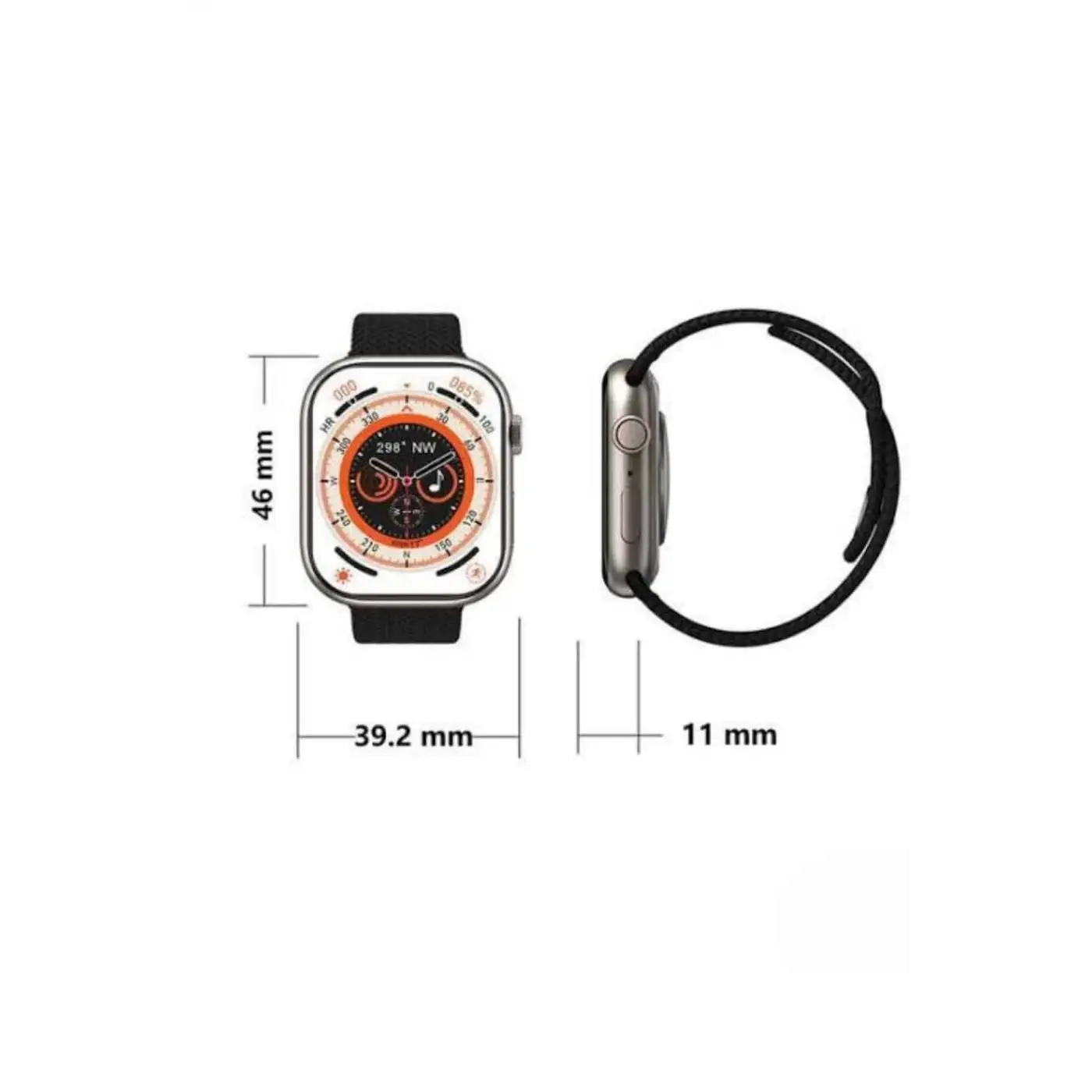 Akıllı Kol Saat Amoled Ekran Android ve İOS Uyumlu Arama Konuşma