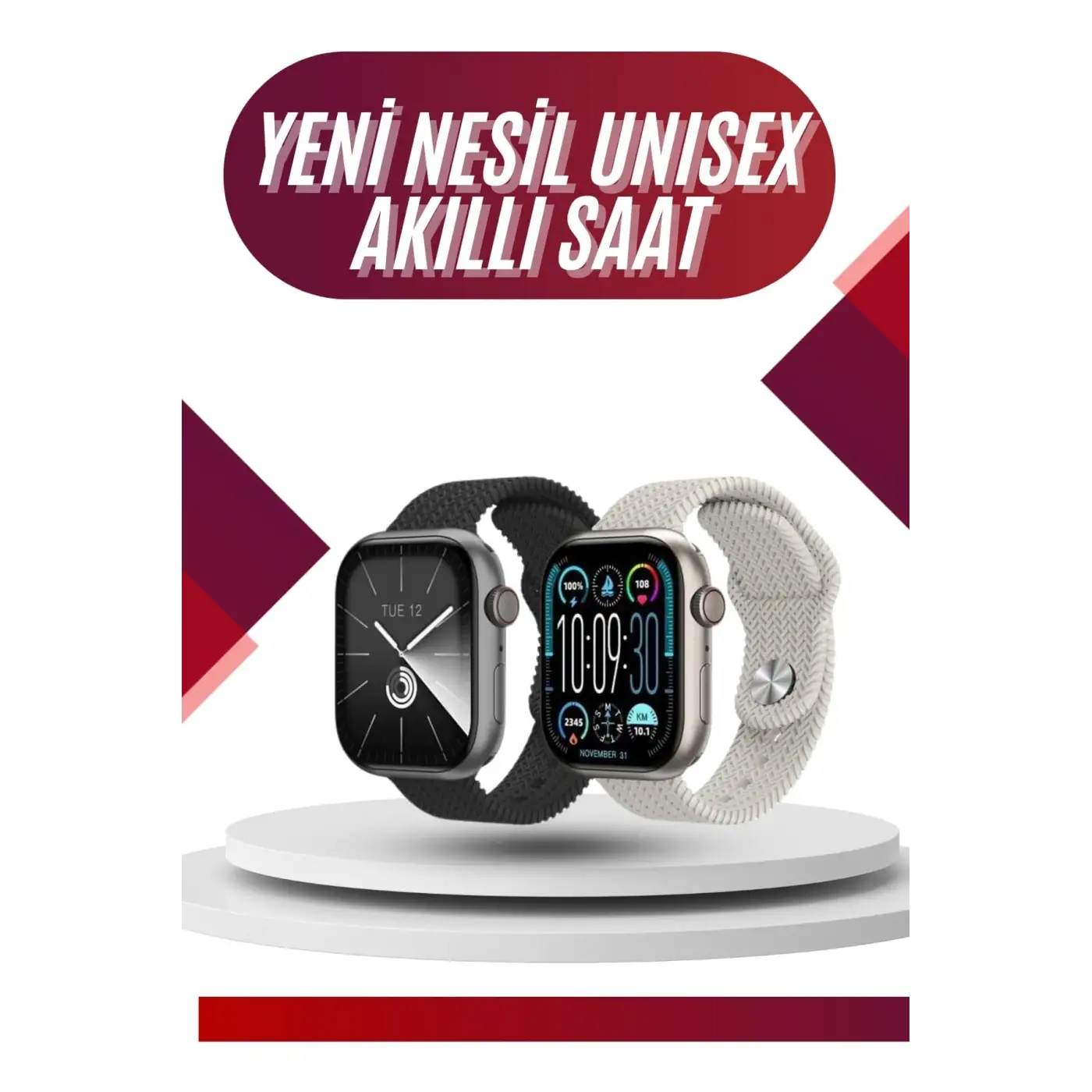 Akıllı saat 2.02 inch Nabız Ölçer Arama Konuşma Müzik Dinleme