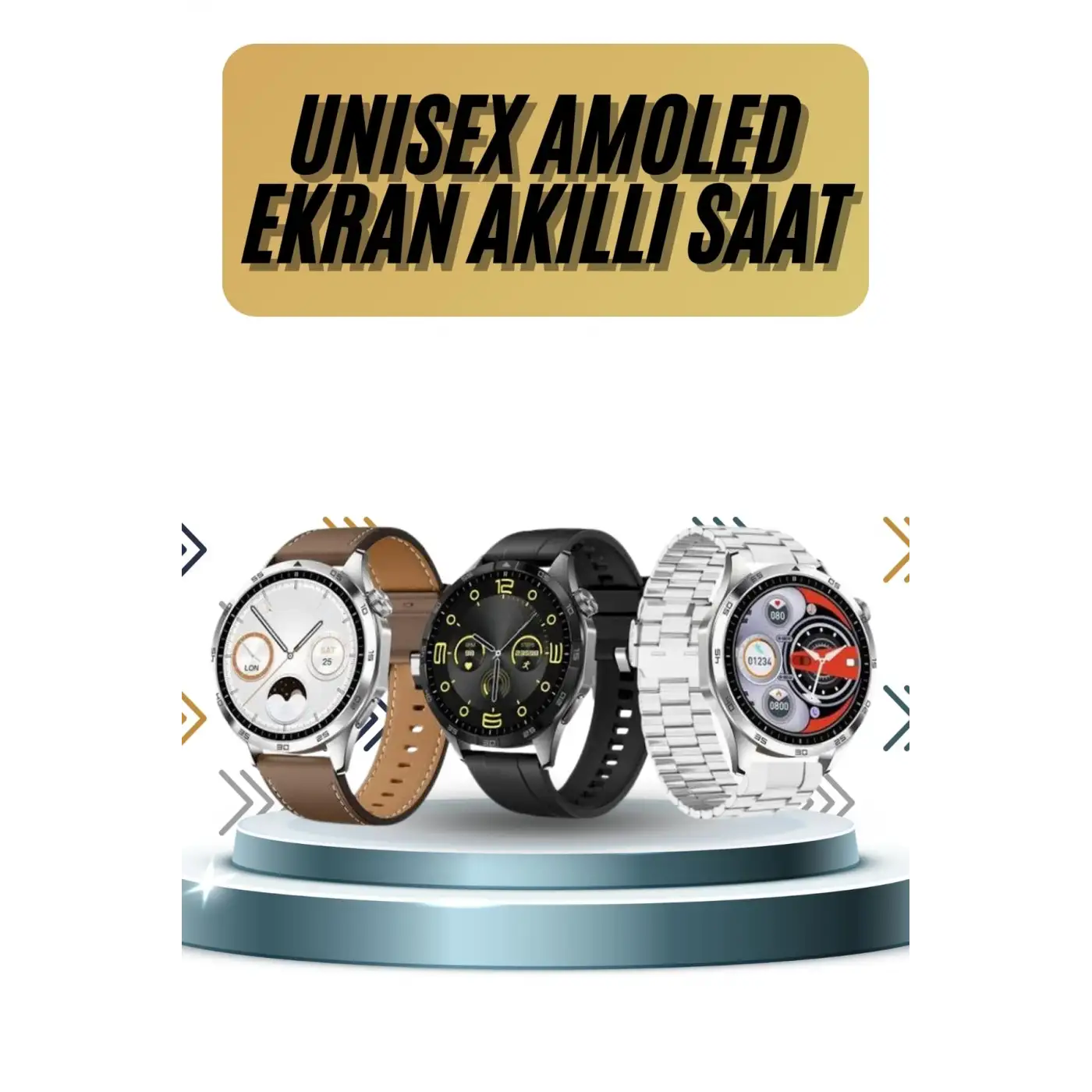 Akıllı Saat 5.0 Bluetooth Bağlantılı Sağlık ve Uyku Takibi Sosyal Medya Girişli