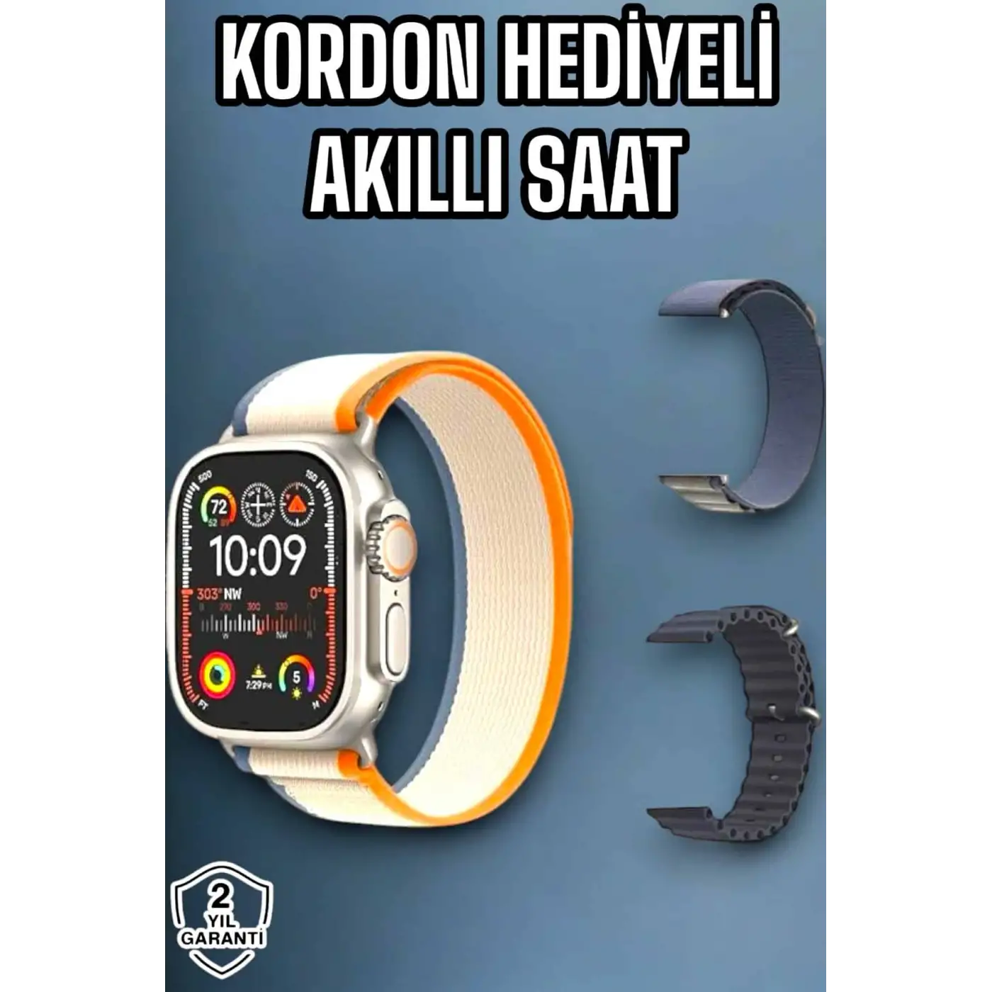 Akıllı Saat Android ve İOS Uyumlu NFC Ve GPS Özelliği Arama Cevaplayan