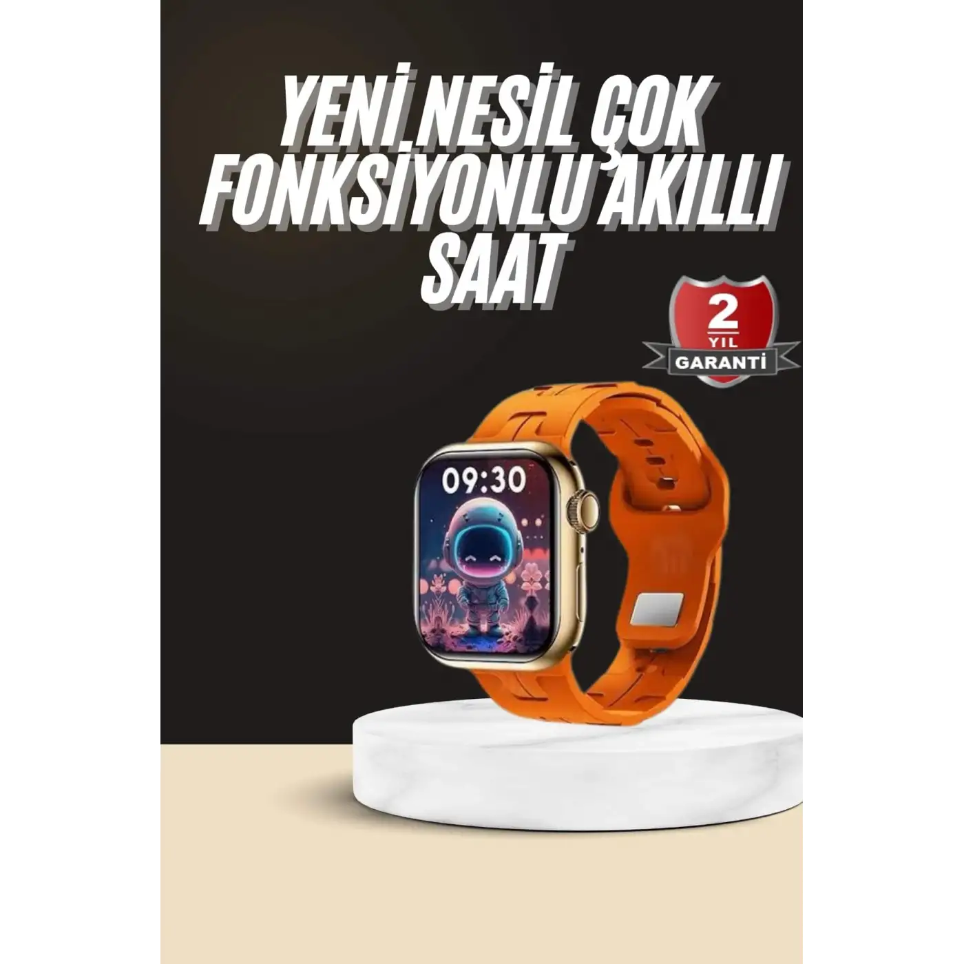 Akıllı Saat Android ve İOS Uyumlu Plastik Kordon Yeni Nesil