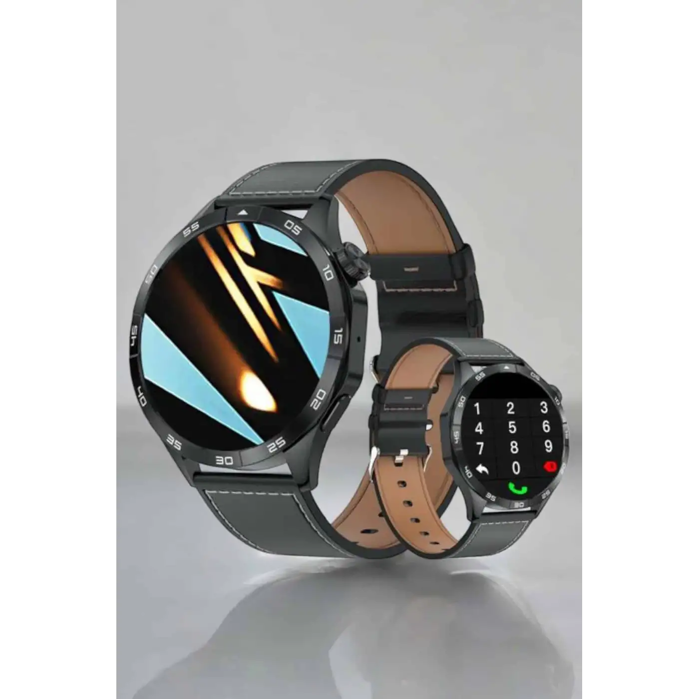 Akıllı Saat Bildirim Görme Amoled Ekran GPS Uyumlu Sesli Görüşme