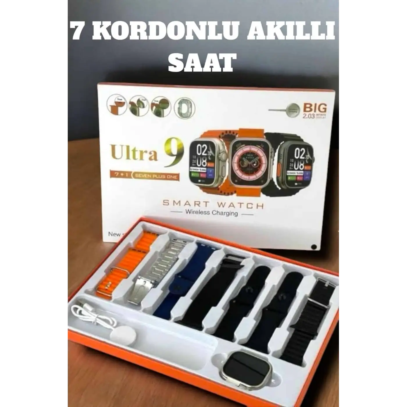 Akıllı Saat Bluetooth Bağlantılı 2.09 İnç HD Ekran ve Çok Yönlü Sağlık Takibi