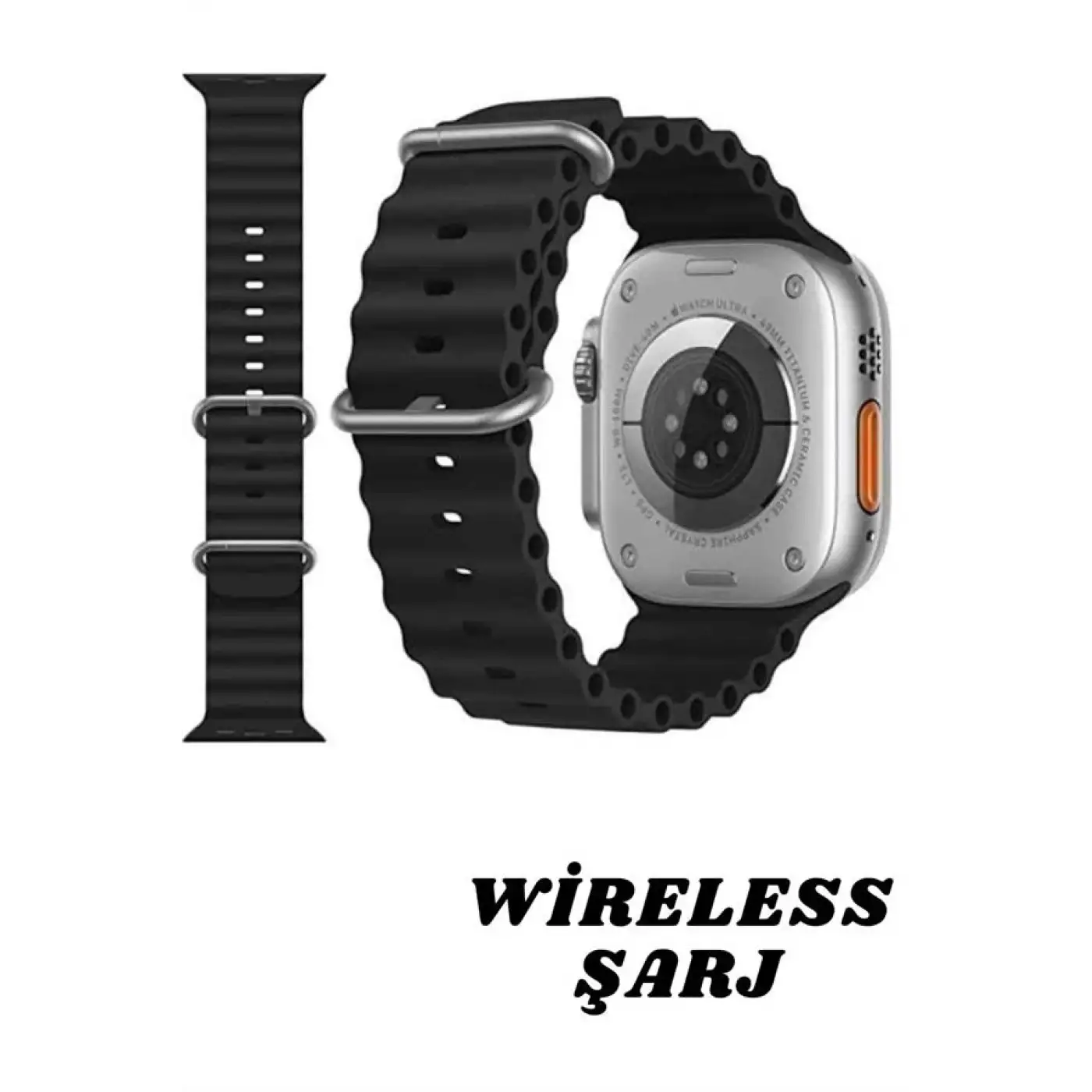 Akıllı Saat Bluetooth Bağlantılı NFC ve GPS Uyumlu Nabız Ölçer Sesli Görüşme