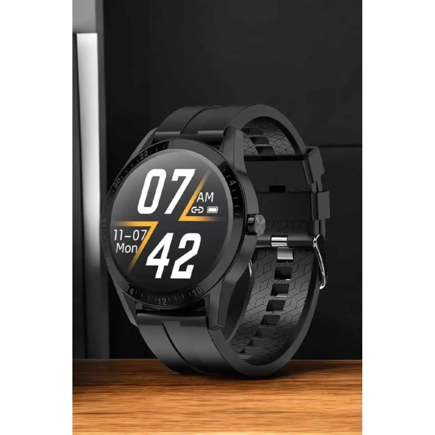 Akıllı Saat Çok Fonksiyonlu Sesli Görüşme NFC Uyumlu Amoled Ekran