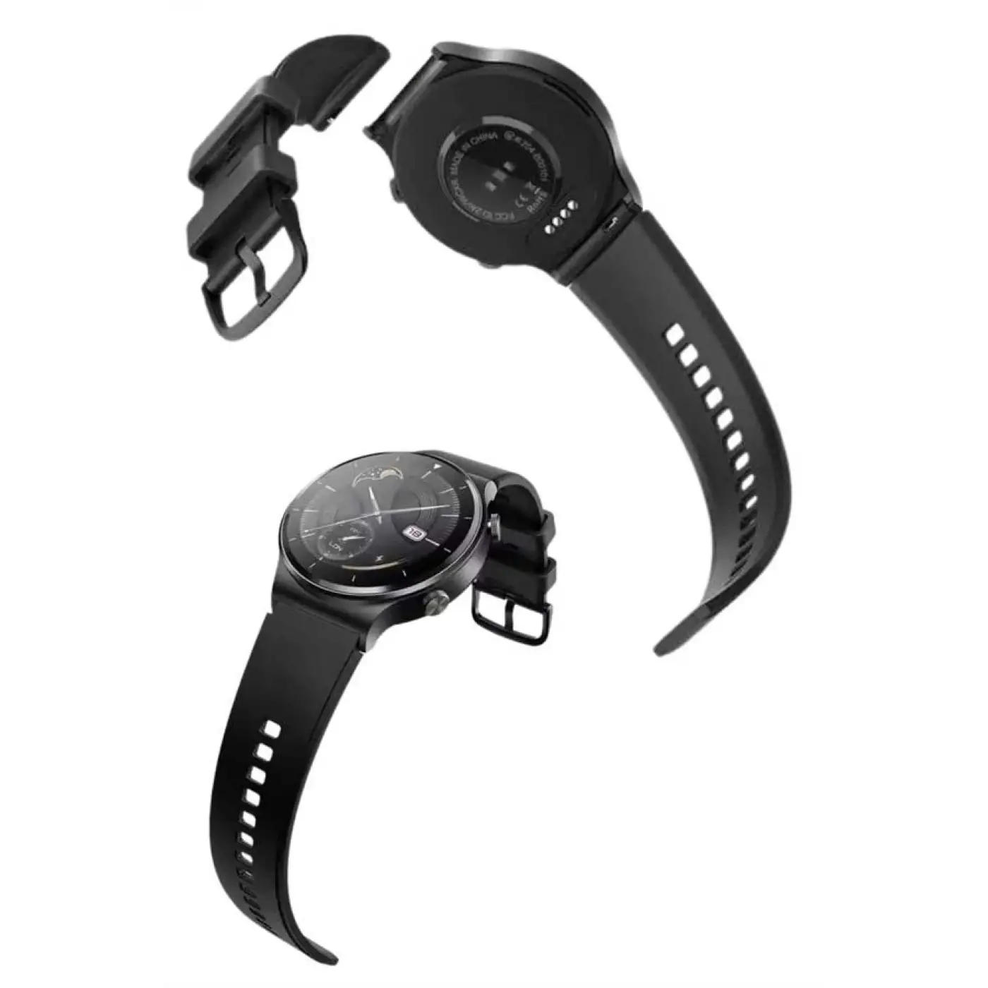 Akıllı Saat Çoklu Kordon Seçeneği Amoled Ekran Çok Fonksiyonlu Bluetooth Bağlantılı