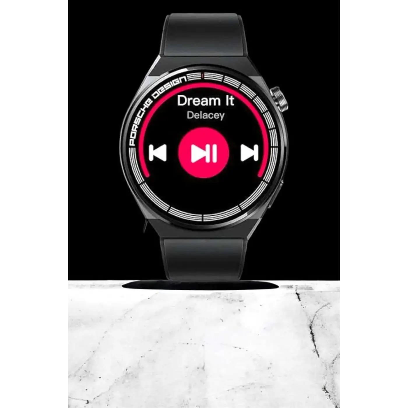 Akıllı Saat Dokunmatik Ekran Sesli Görüşme ve Bildirim Görme Sağlık Takibi