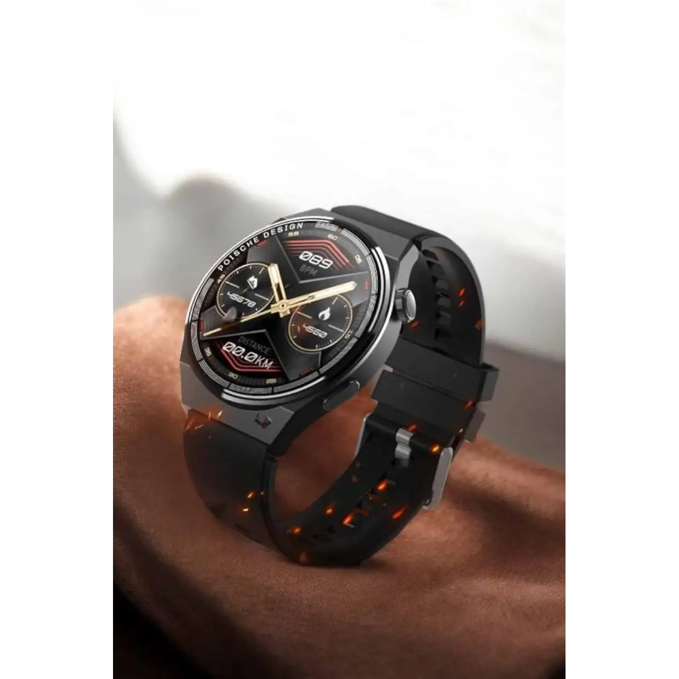 Akıllı Saat Dokunmatik Ekran Sesli Görüşme ve Bildirim Görme Sağlık Takibi