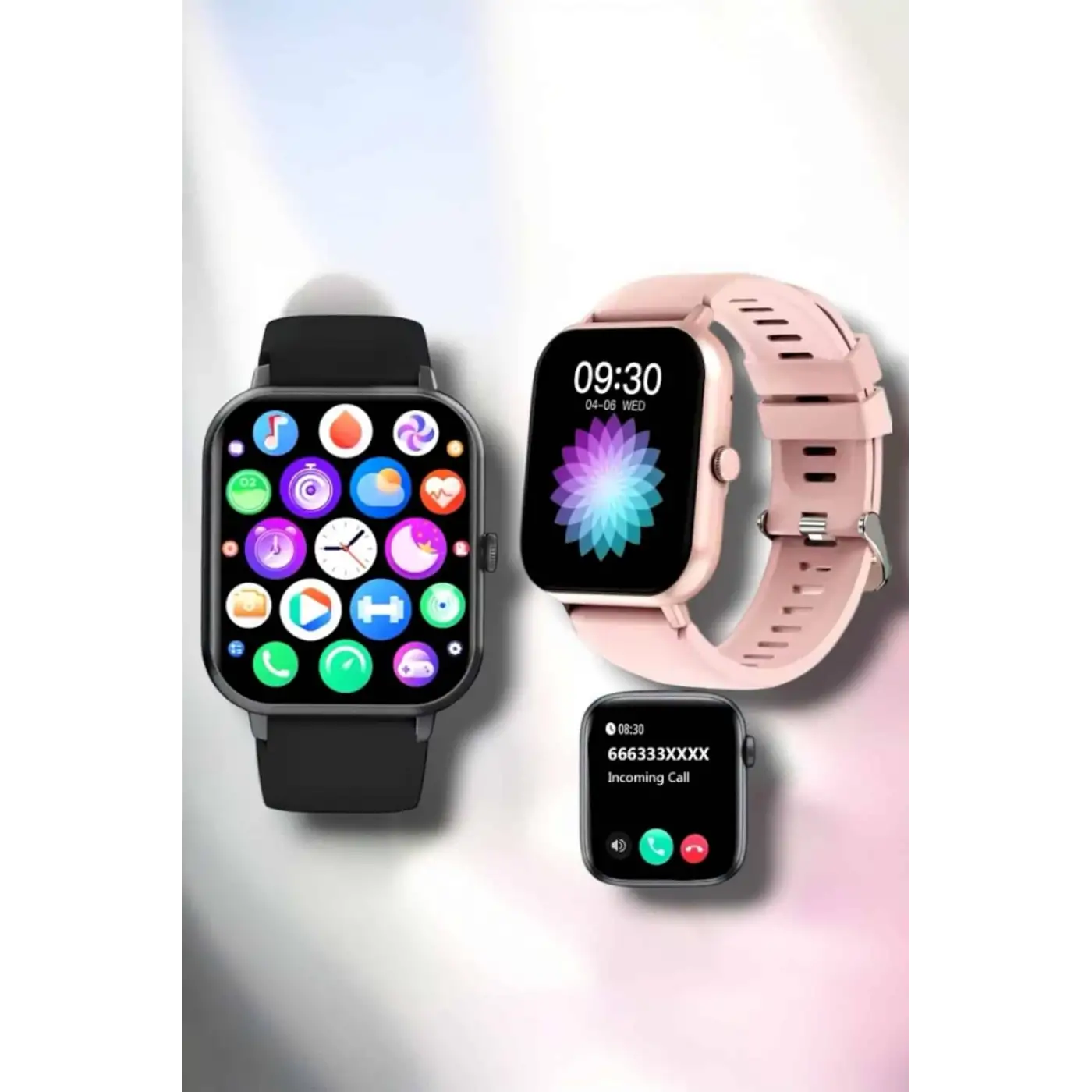 Akıllı Saat iOS ve Android ile Uyumlu Şık ve Çok Fonksiyonlu