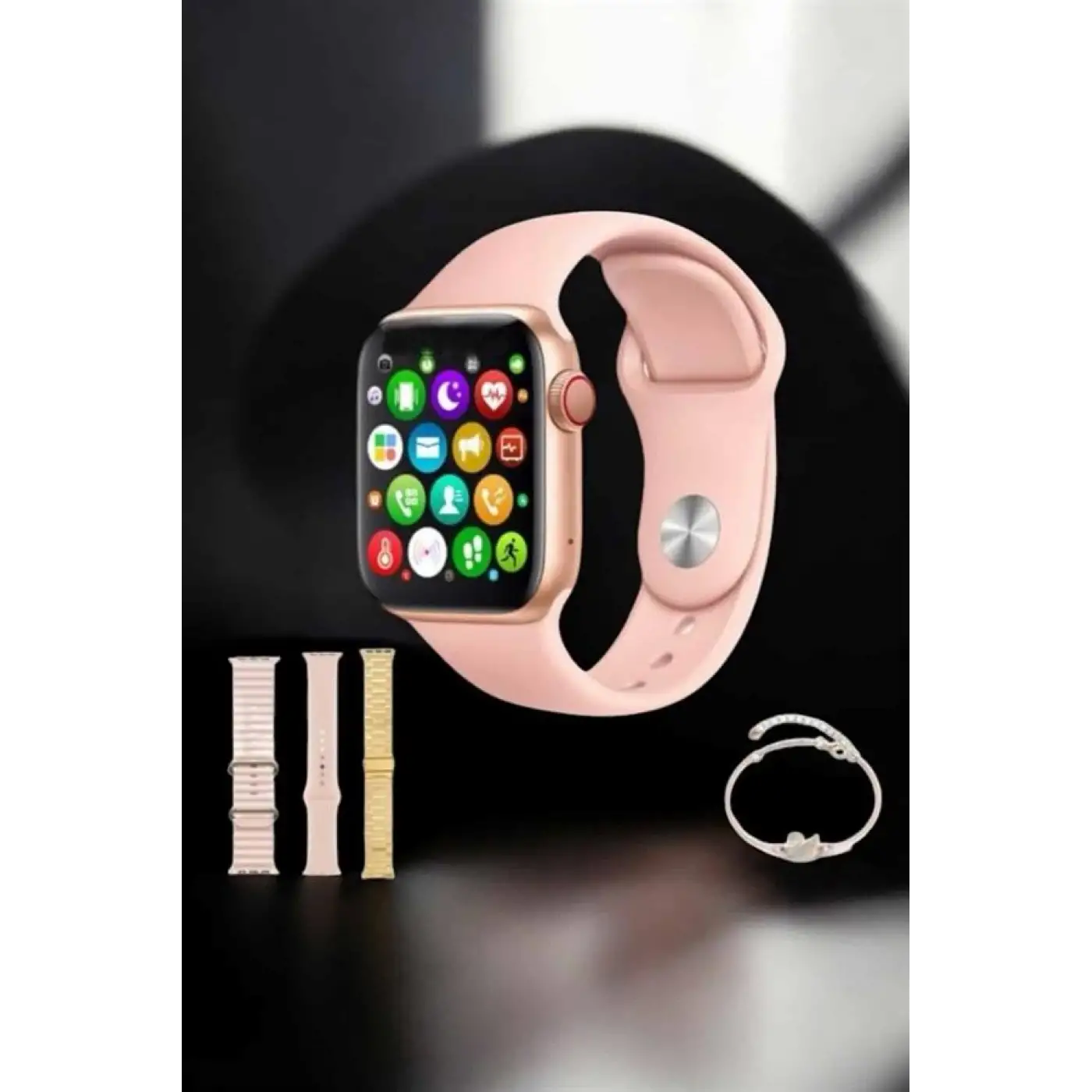 Akıllı Saat Kadınlara Uyku Ve Sağlık Takibi Yapabilen Bileklik Hediyeli