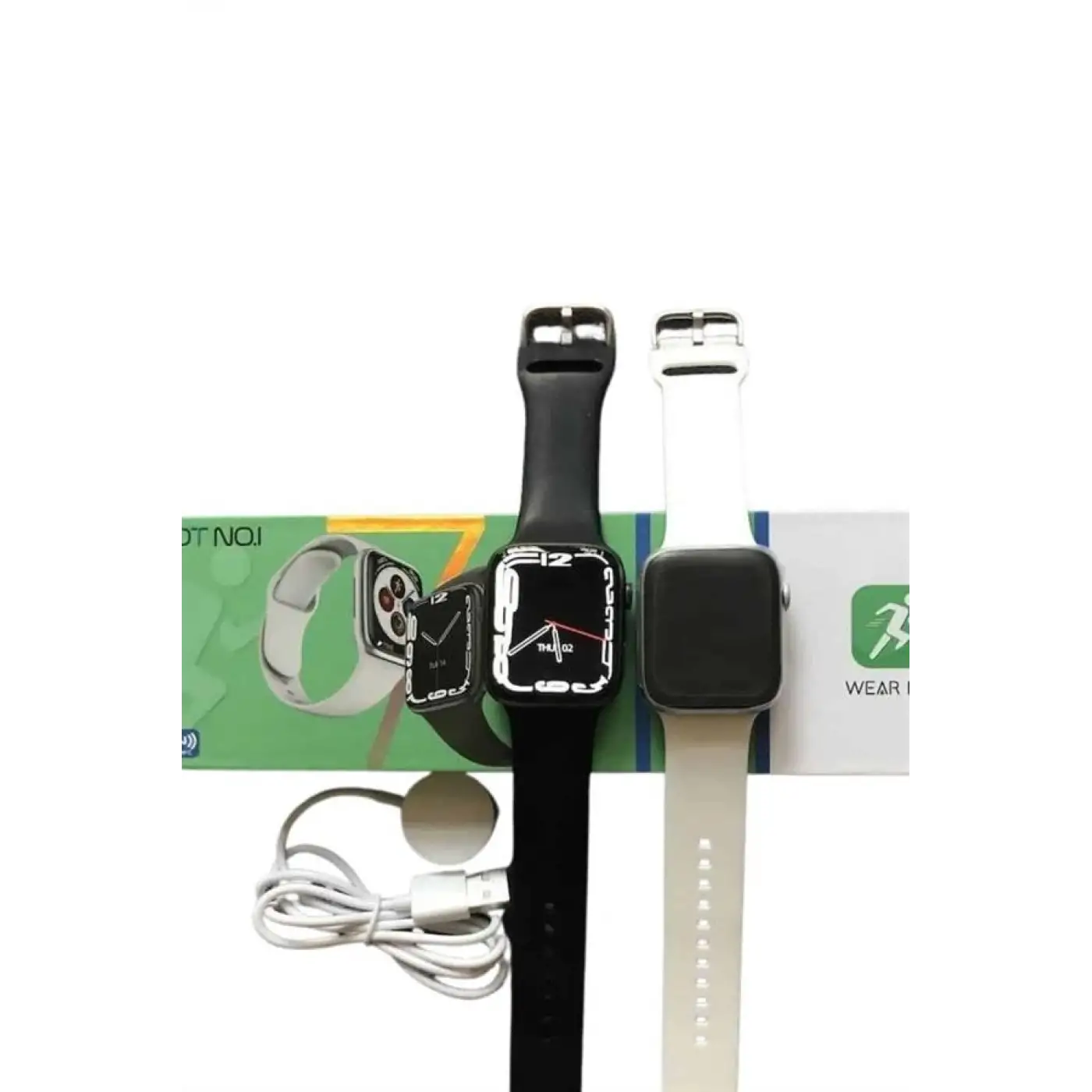 Akıllı Saat Sesli Görüşme Bluetooth Bağlantılı Kablosuz Şarj Özelliği