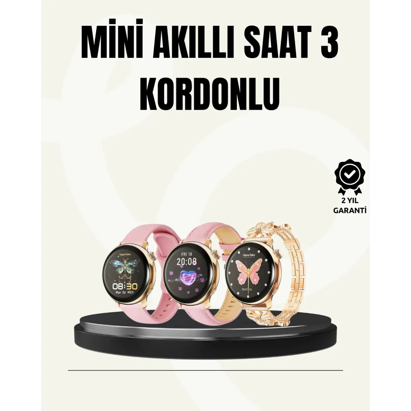 Akıllı Saat – Şık Tasarım, Uzun Pil Ömrü ve Su Geçirmez Özellik