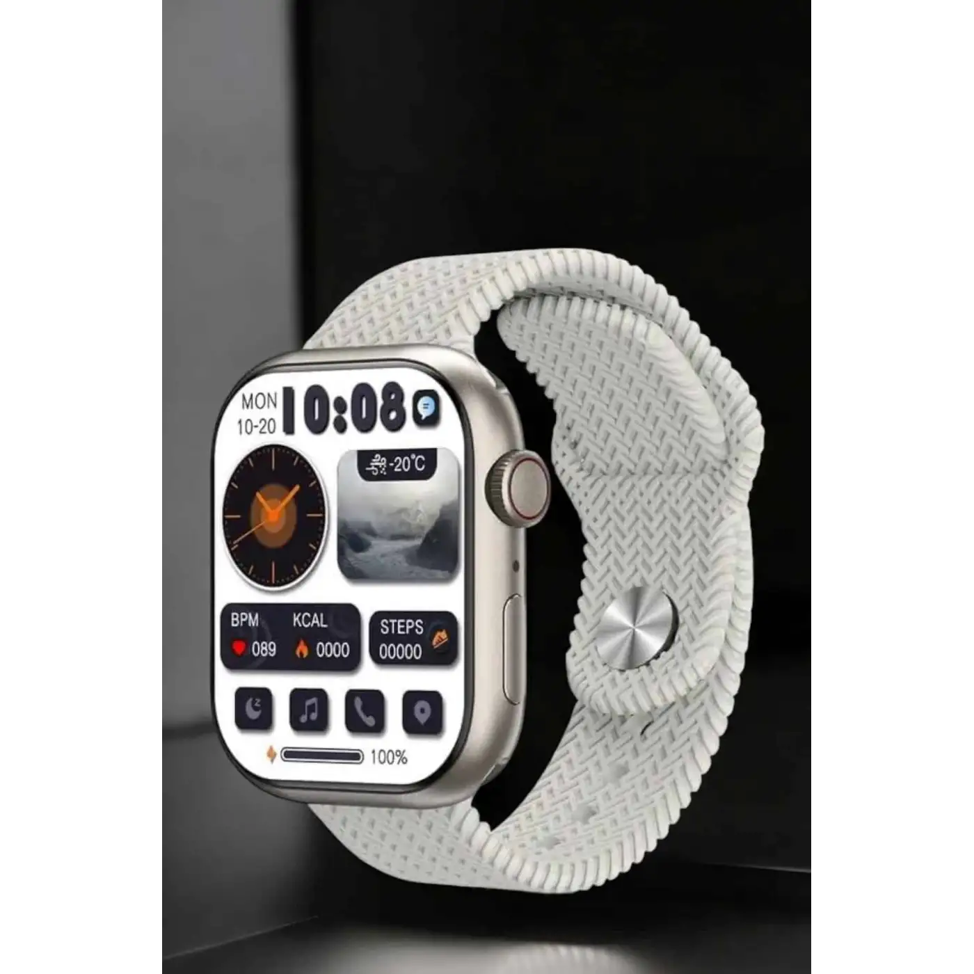 Akıllı Saat Tema Değiştirme Uyku ve Sağlık Takibi Bluetooth Bağlantılı