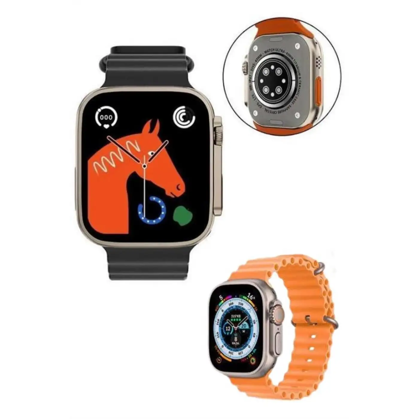 Akıllı Saat Ultra Android & İOS Uyumlu Arama Bildirim Özellikli