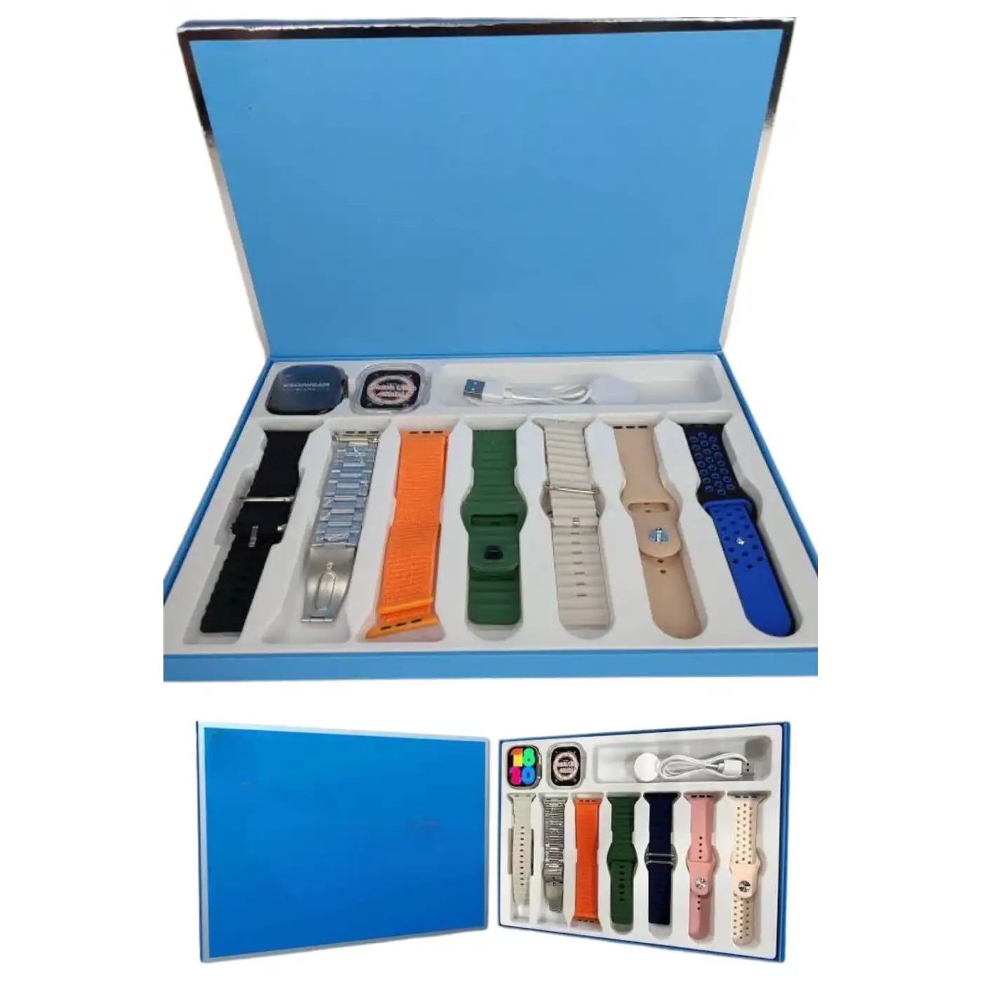 Akıllı Saat Unisex Akıllı Saat Çoklu Kordon Seçeneği Çelik Kordon Plastik Kordon