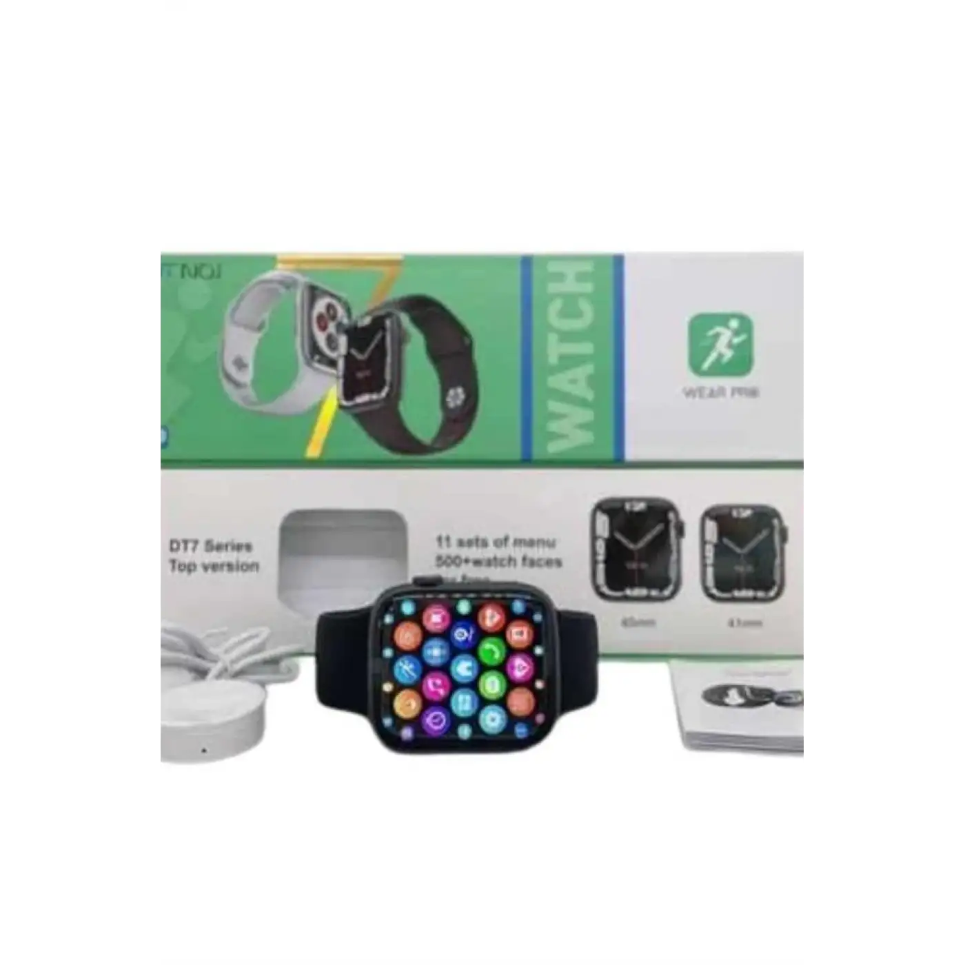 Akıllı Saat Wireless Şarj Yüksek Çözünürlüklü Müzik Dinleme Sesli Cevaplama