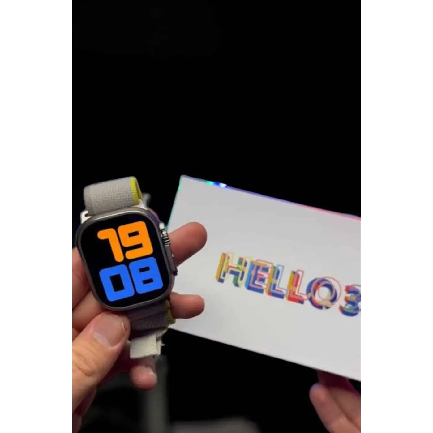 Akıllı Saat Yeni Nesil Sesli Asistan Uyku ve Sağlık Takibi Adımsayar