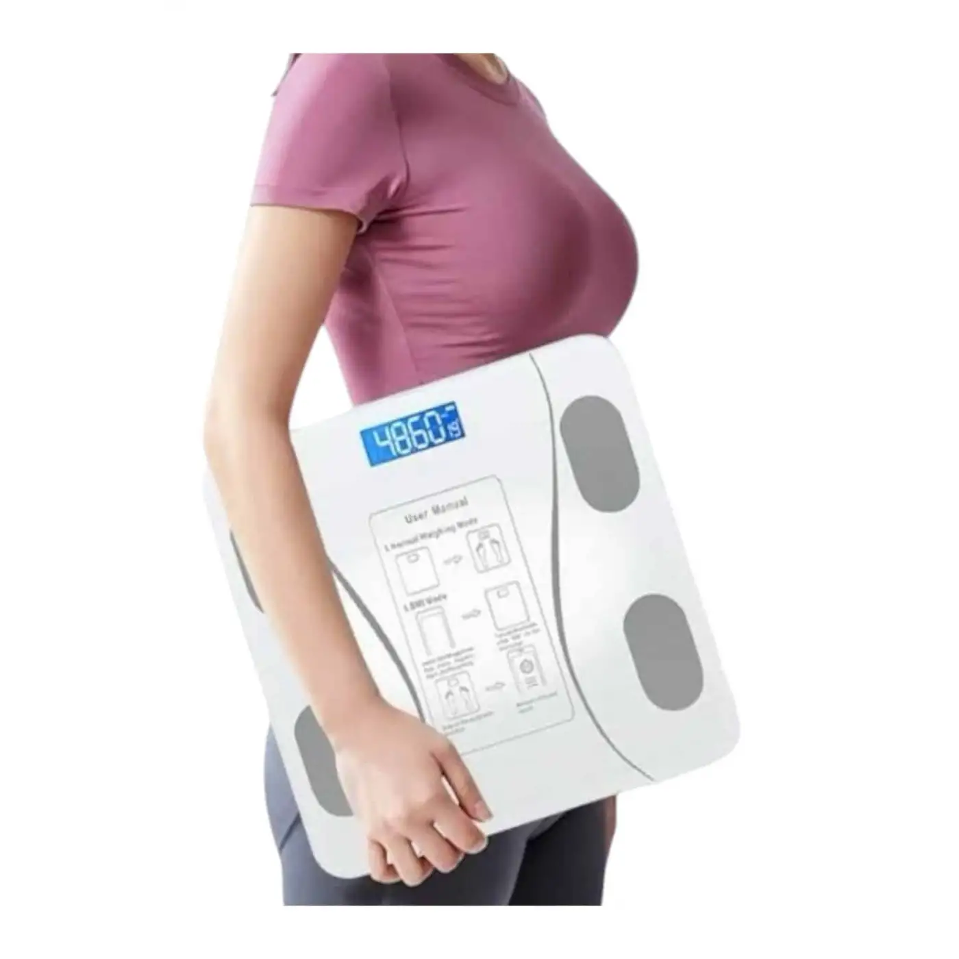 Akıllı Tartı Bluetooth Bağlantılı Yağ Ölçebilen Tartı Yeni Nesil