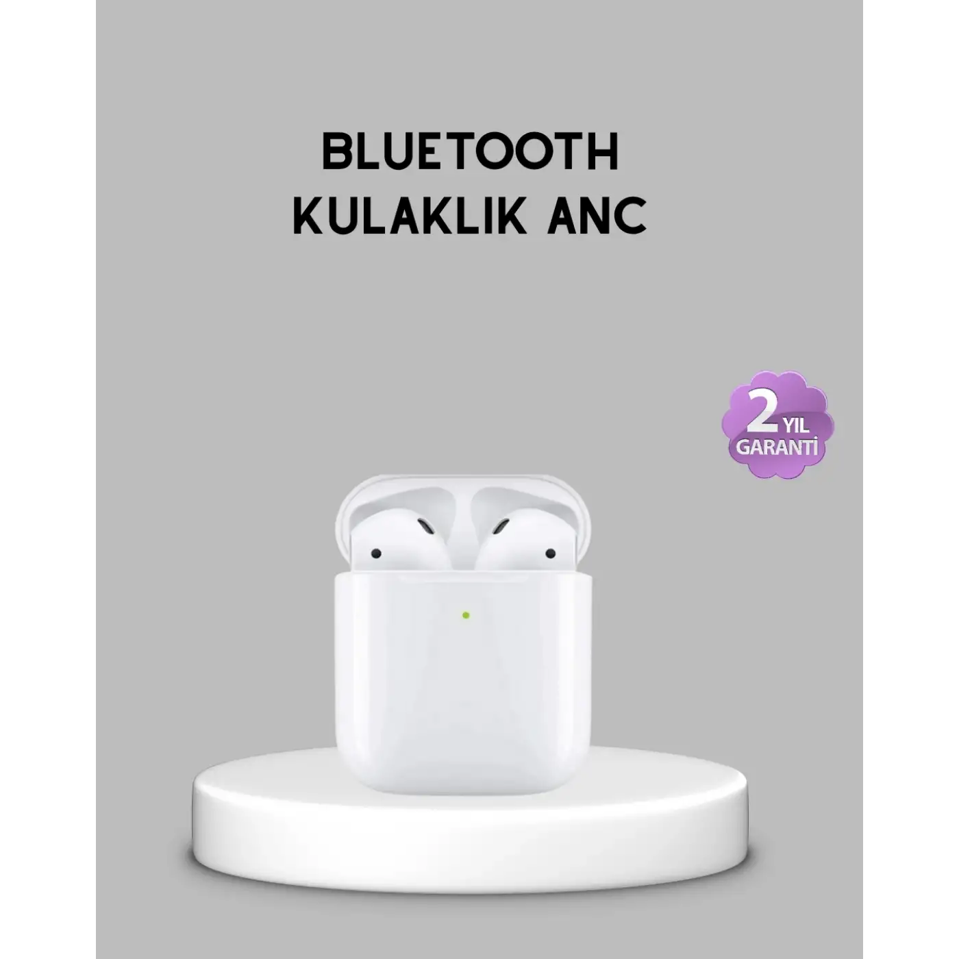 Aktif Gürültü Önlemeli RGB Işıklı Kablosuz Kulak Üstü Kulaklık