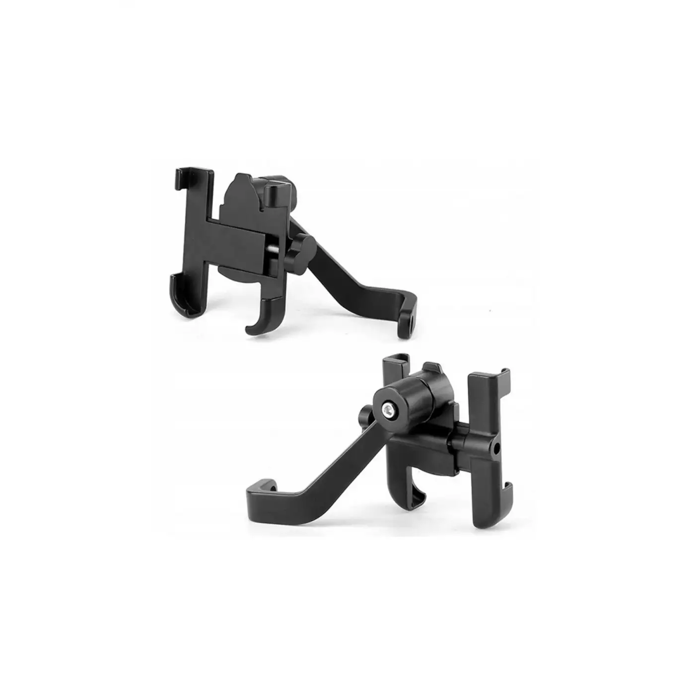 Alüminyum Gövdeli Metal Ayna Bağlantılı Motosiklet Telefon Tutucu 7 İnç Xl