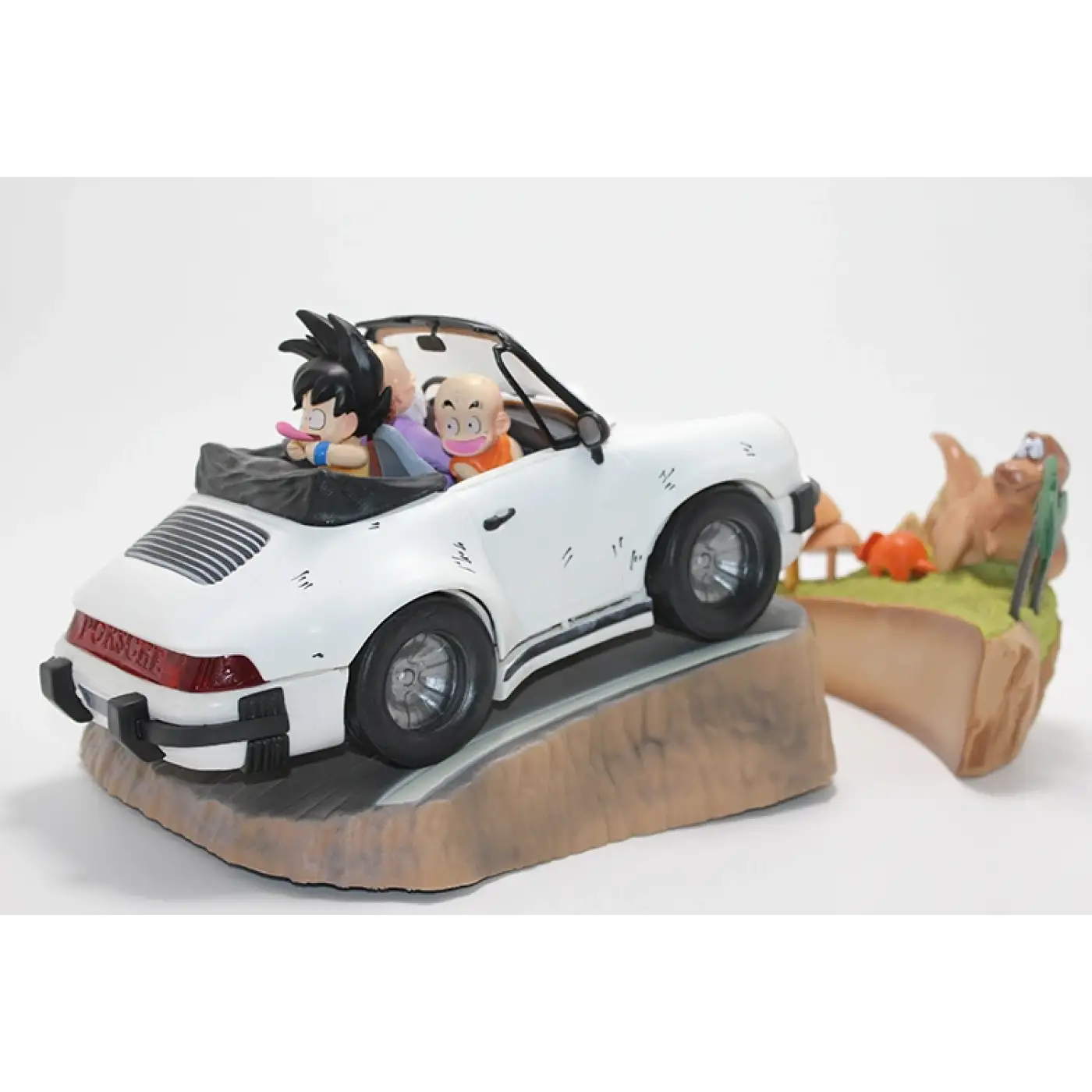 Anime Dragon Ball Son Goku, Kuririn, Usta Roshi Figürü 17 Cm