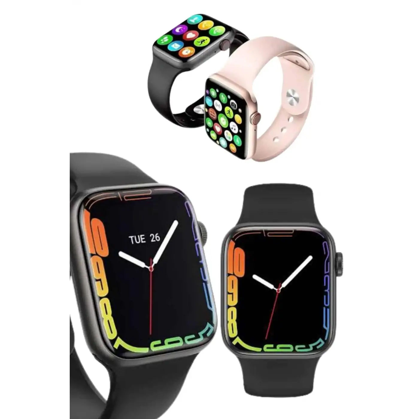 Arama Cevaplayabilen Akıllı Saat Bluetooth Bağlantılı Sosyal Medya Girişli