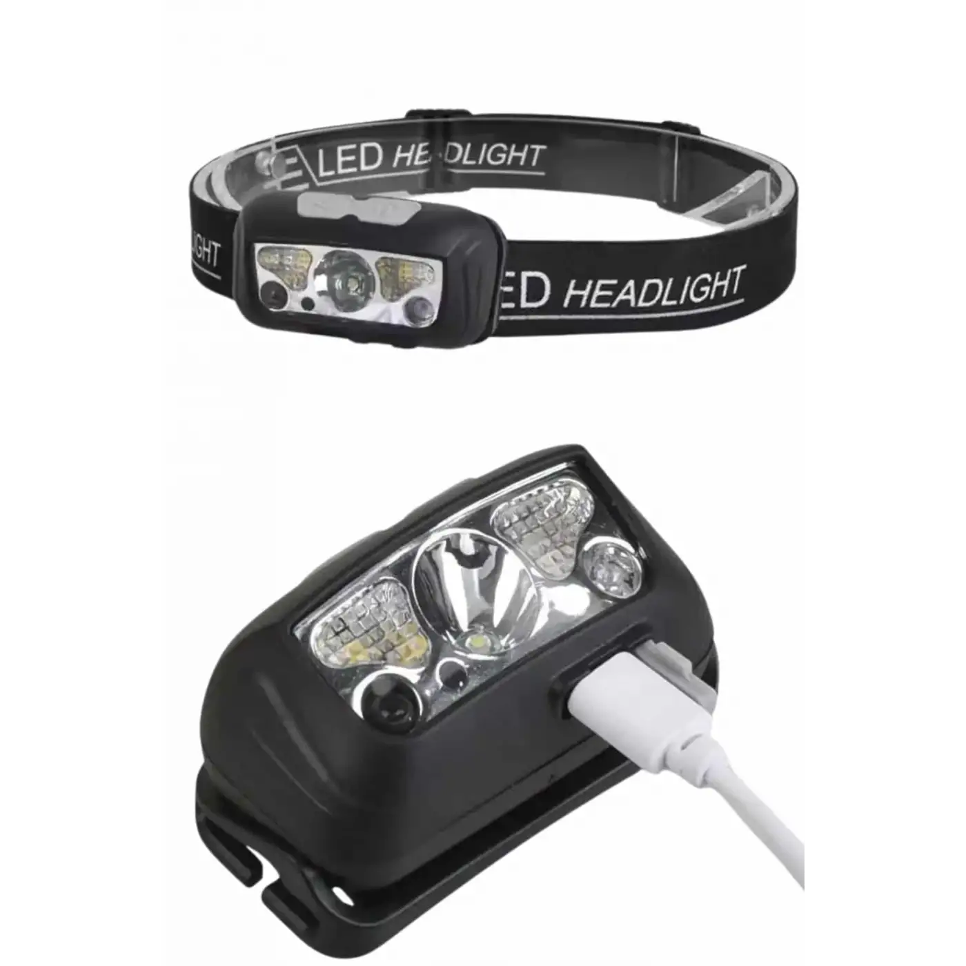 Ayarlanabilir Kafa Lambası Type-C Şarjlı Kompakt Kamp Lambası