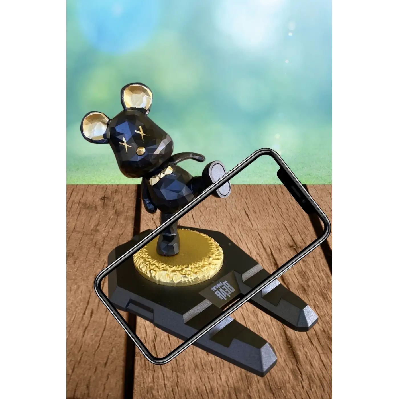 Ayıcıklı Telefon Ve Tablet Standı Masa Üstü Telefon Ve Tablet Tutucu Aparatı