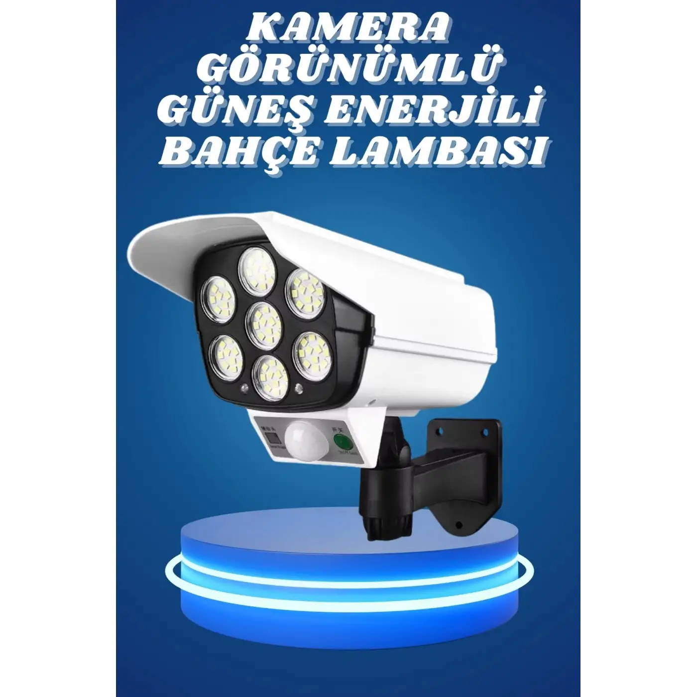 Bahçe Aydınlatması Hareket Sensörlü Led Aydınlatma Kamera Görünümlü