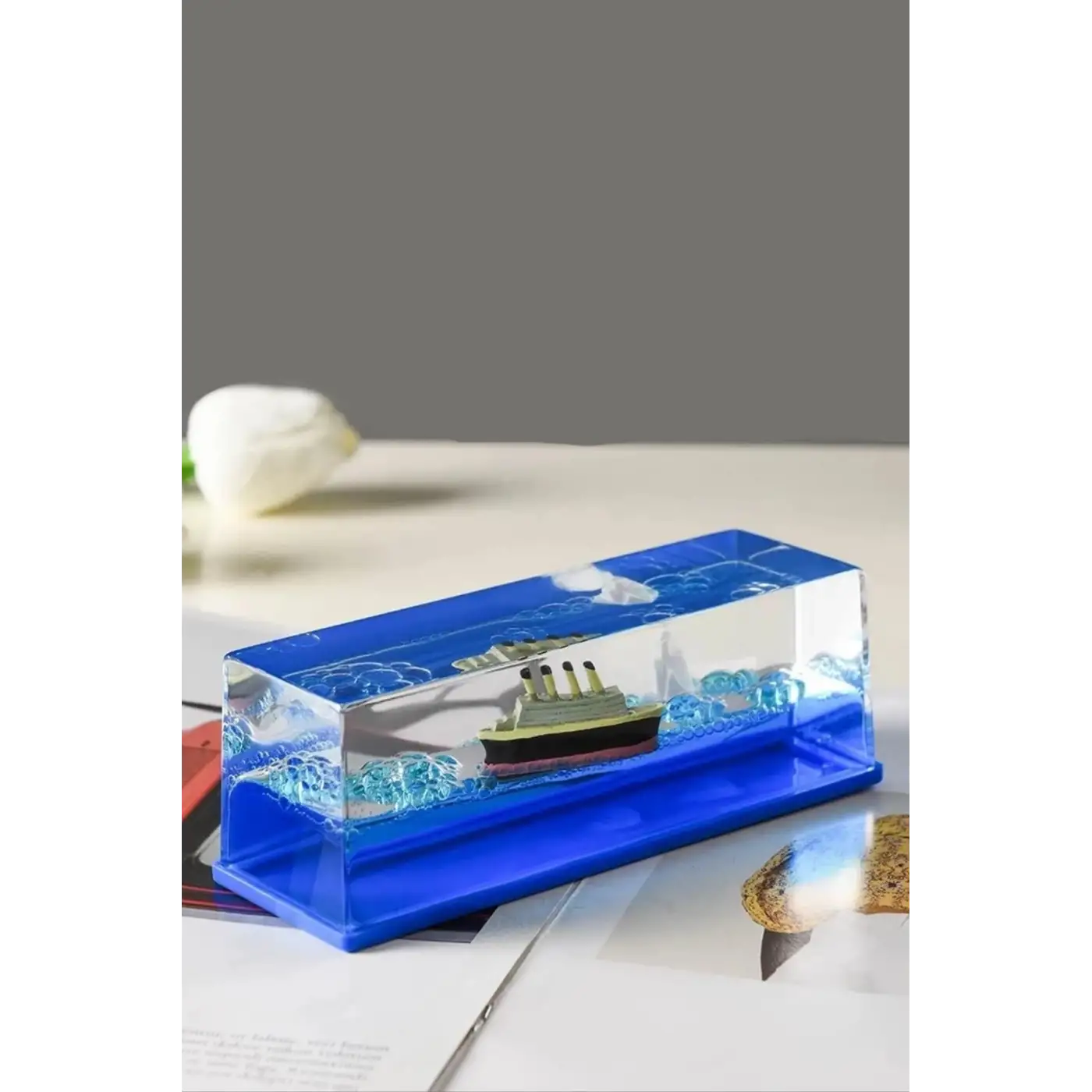 Batmayan Gemi Hediyelik Dekoratif Ev Ve Ofis Hediyesi Özel Aşk Gemisi