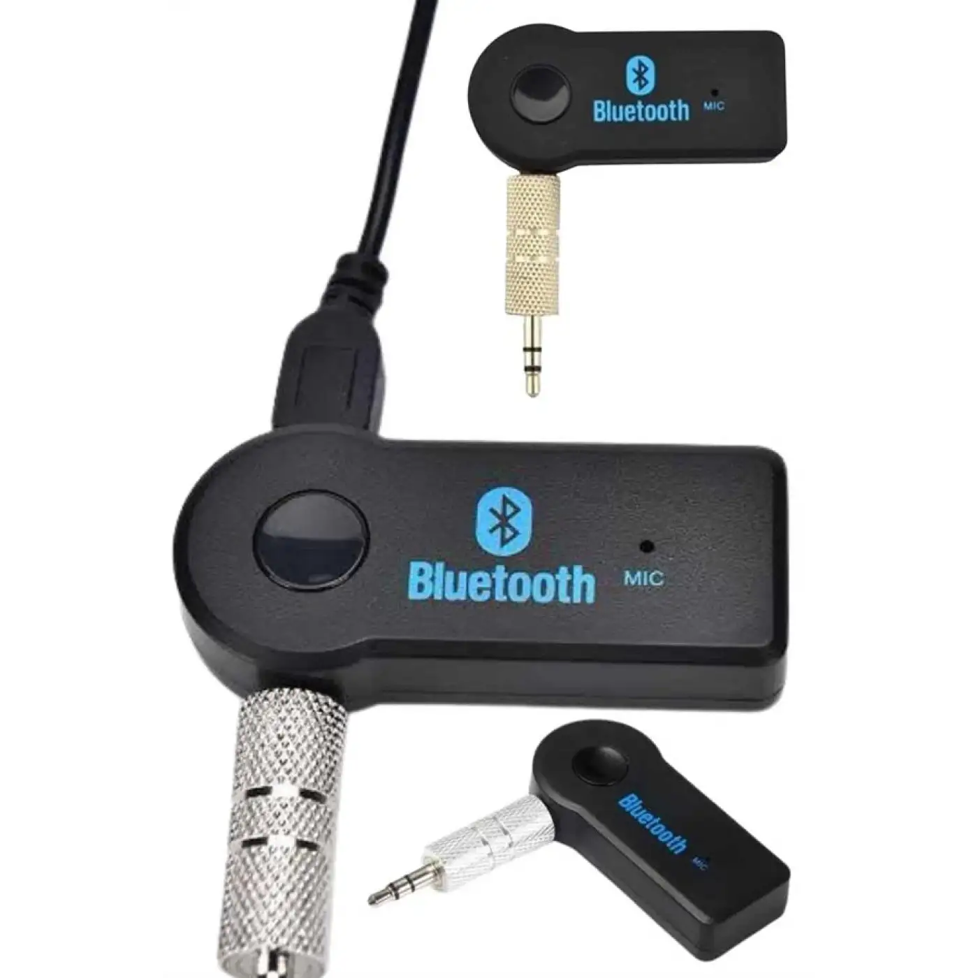 Bluetooth Araç Kiti Aux Çıkışlı  Telefon Müzik Alıcı Tüm Cihazlara Uyumlu