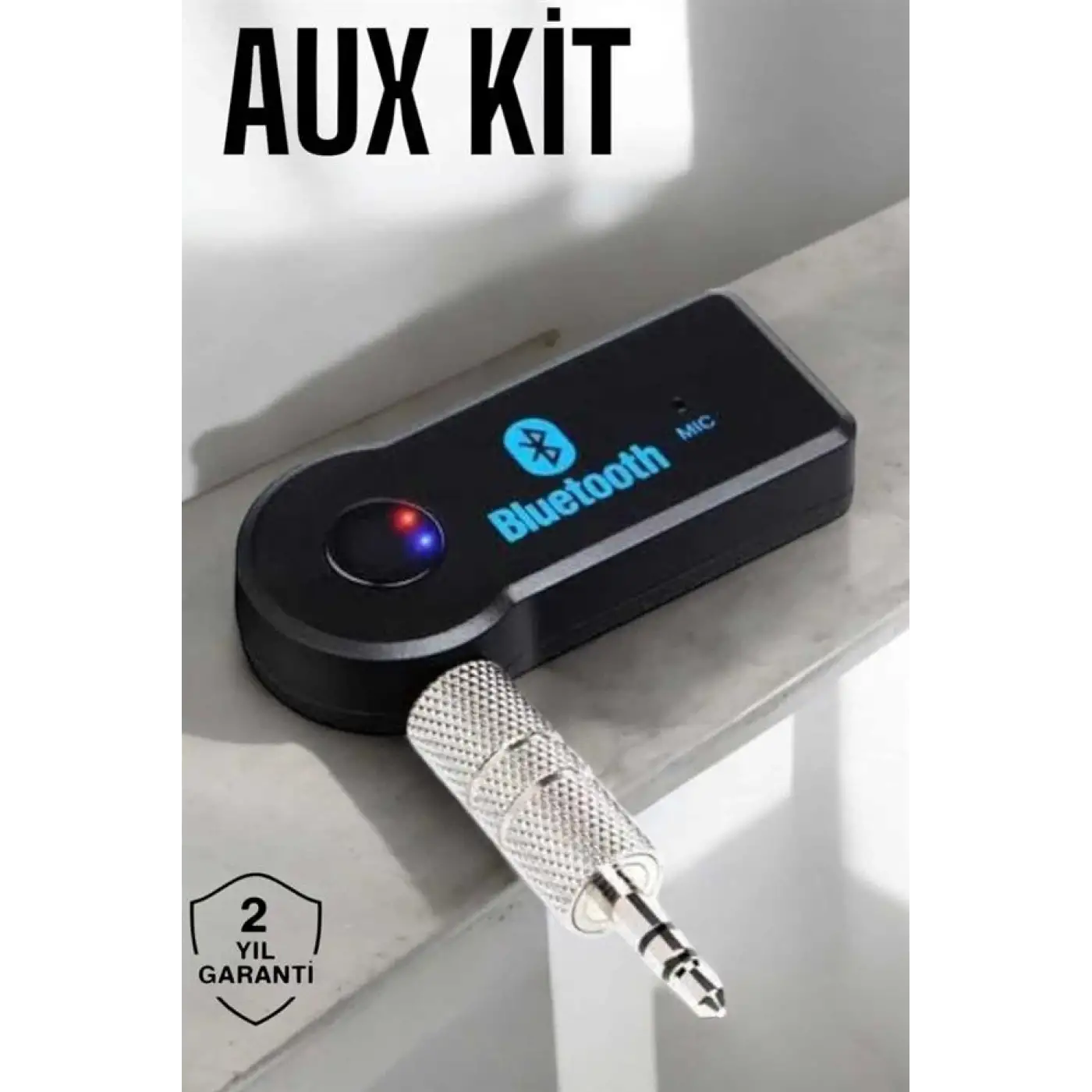 Bluetooth Araç Kiti Bt 350 Aux Çıkışlı Tüm Araçlara Uyumlu
