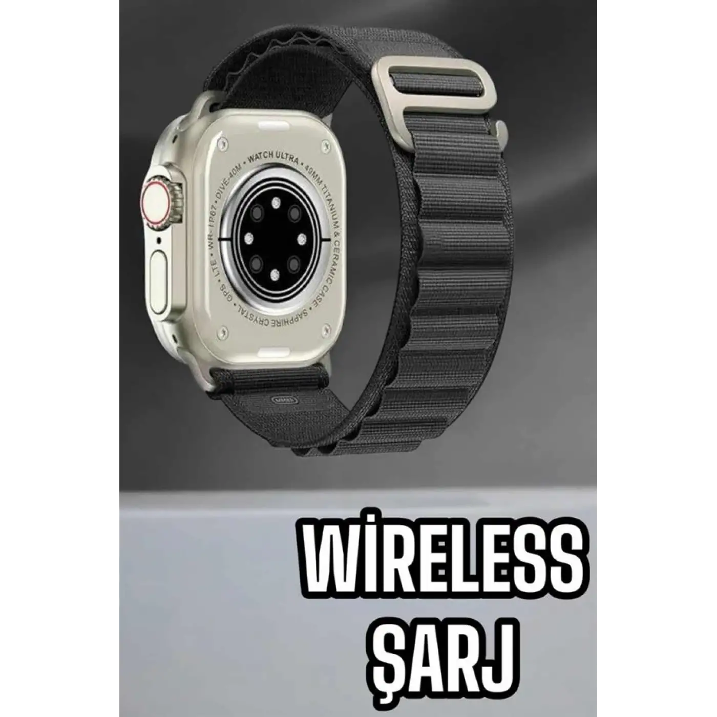 Bluetooth Bağlantılı Akıllı Saat Tüm Telefonlara Uyumlu Değiştirilebilir Kordon