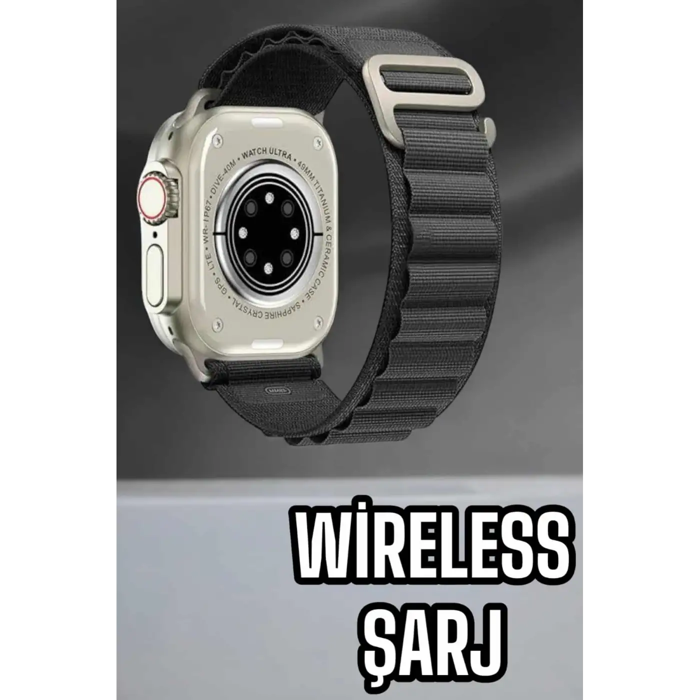 Bluetooth Bağlantılı Akıllı Saat Tüm Telefonlara Uyumlu Değiştirilebilir Kordon