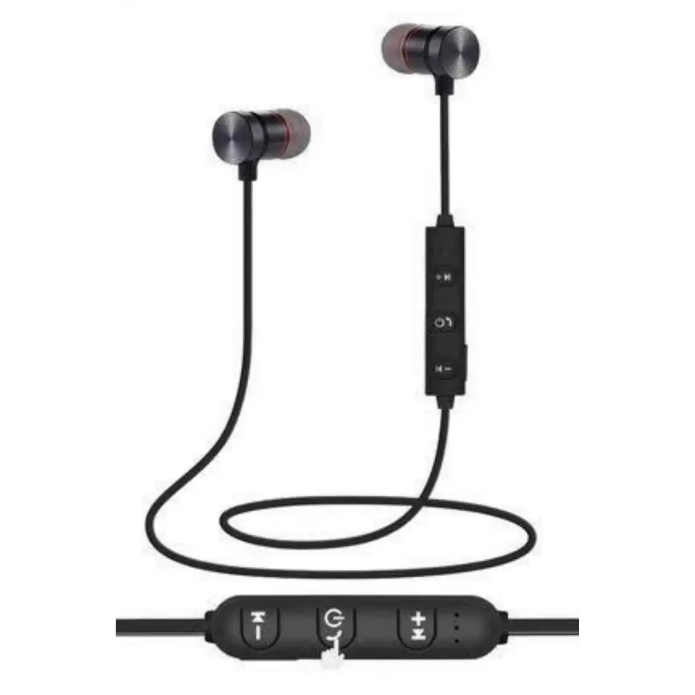 Bluetooth Bağlantılı Kablolu Mıknatıslı Sport Kulaklık