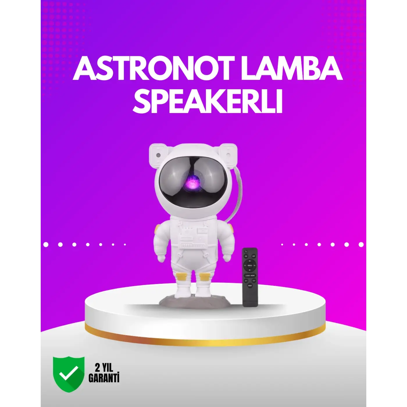 Bluetooth Bağlantılı  Sesli Projeksiyon Cihazı