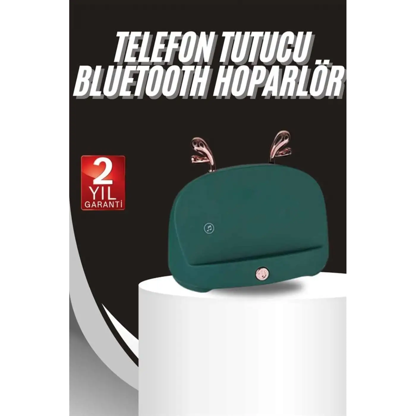 Bluetooth Hoparlör Uzun Pil Ömrü Yüksek Ses Kaliteli Kablosuz Telefon Tutma
