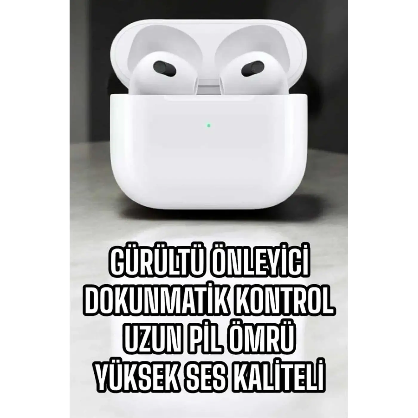 Bluetooth Kulaklık 3.Nesil Kablosuz Uzun Pil Ömrü Dokunmatik Kontrol