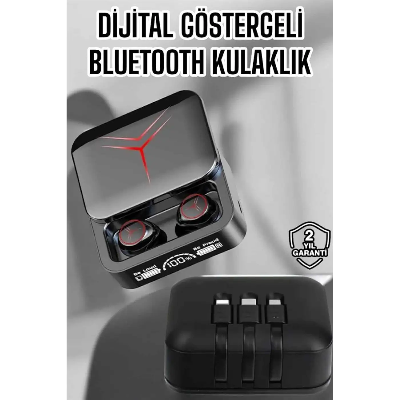 Bluetooth Kulaklık Bluetooth Bağlantılı Powerbankli Yeni Nesil Kulaklık
