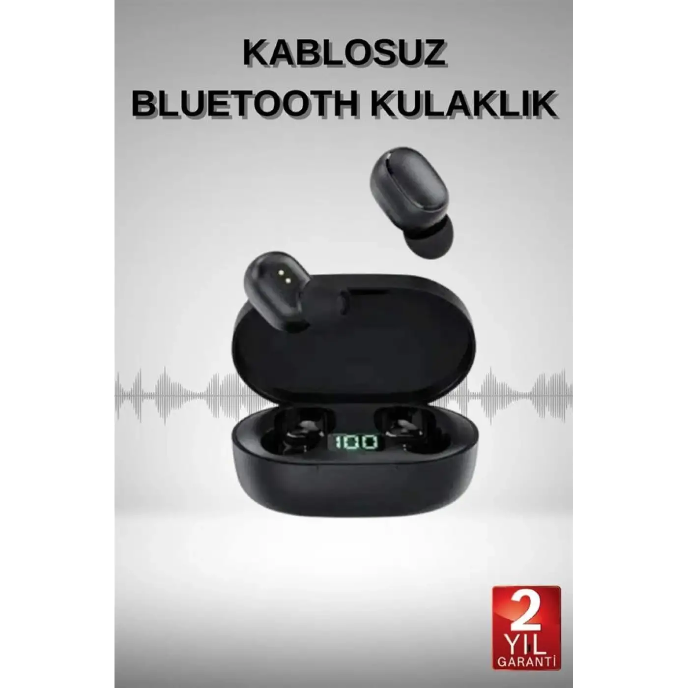 Bluetooth Kulaklık Dijital Göstergeli Yüksek Ses Kaliteli Uzun Pil Ömrü