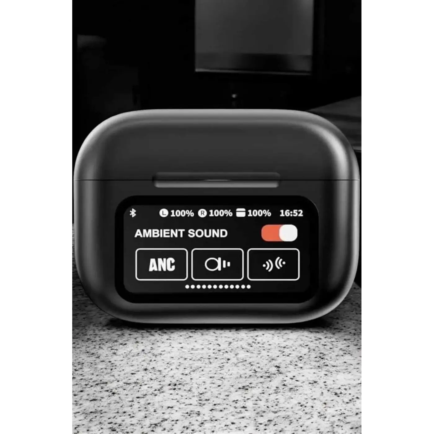 Bluetooth Kulaklık Kablosuz Ekranlı ANC/ENC Destekli Dokunmatik