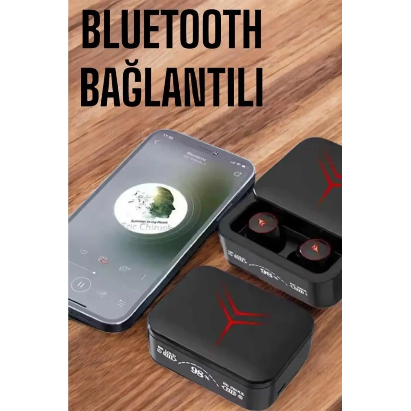 Bluetooth Kulaklık Powerbank Özelliği Yüksek Ses Kaliteli TWS Kulaklık