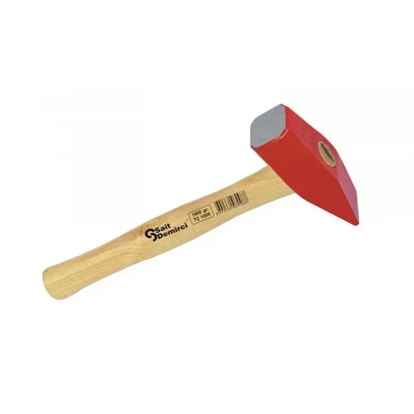 Boyalı Tesviyeci Çelik Çekiç 100 Gr, Ahşap Saplı